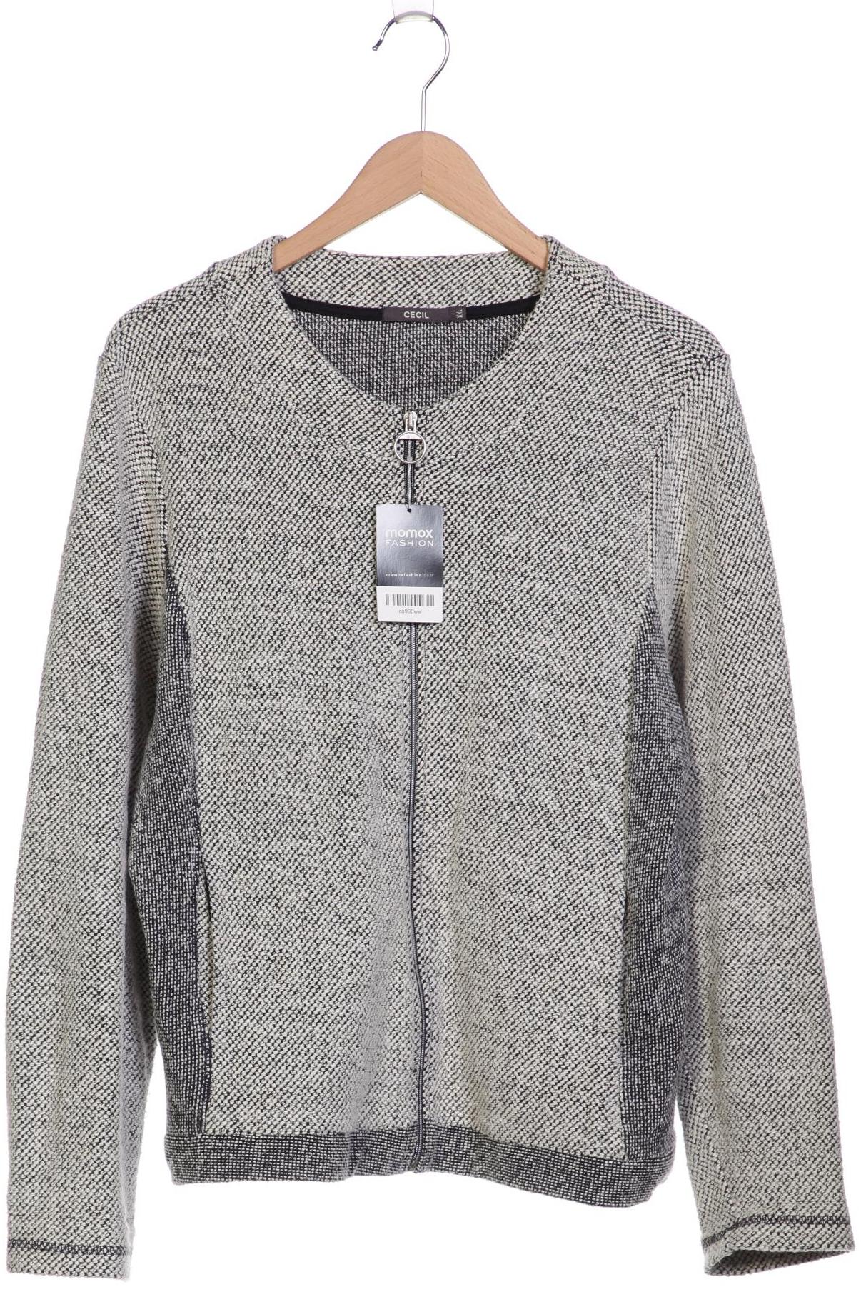 

Cecil Damen Strickjacke, grau, Gr. 46