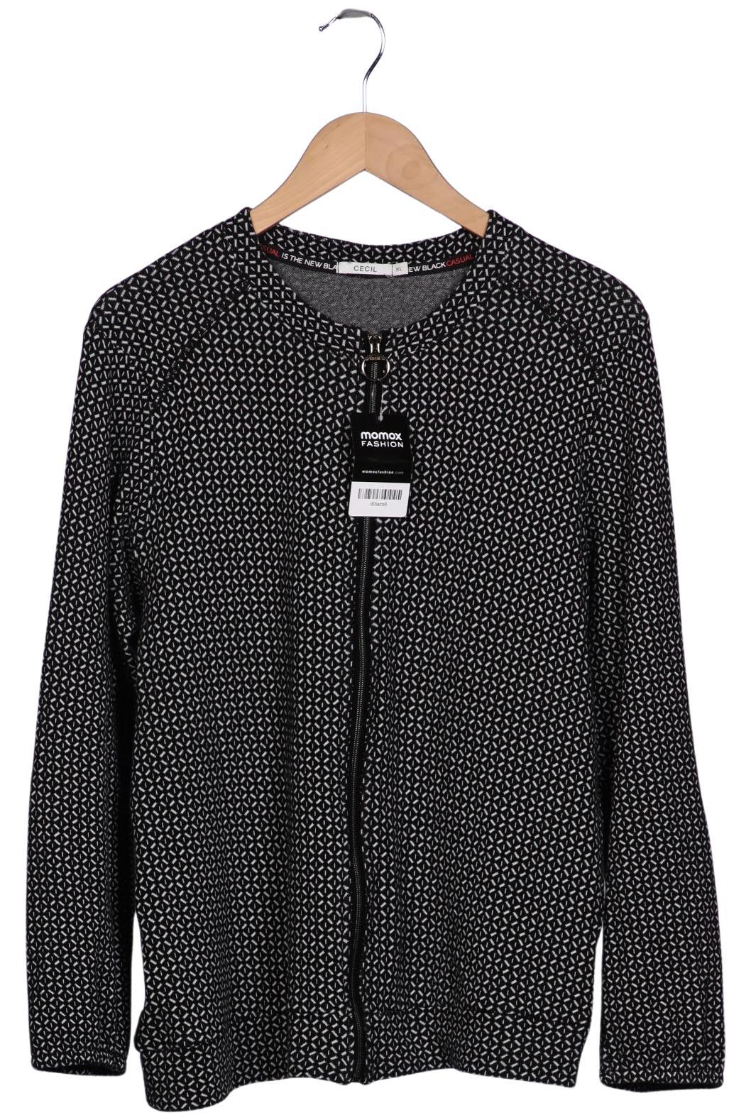 

Cecil Damen Strickjacke, schwarz, Gr. 44