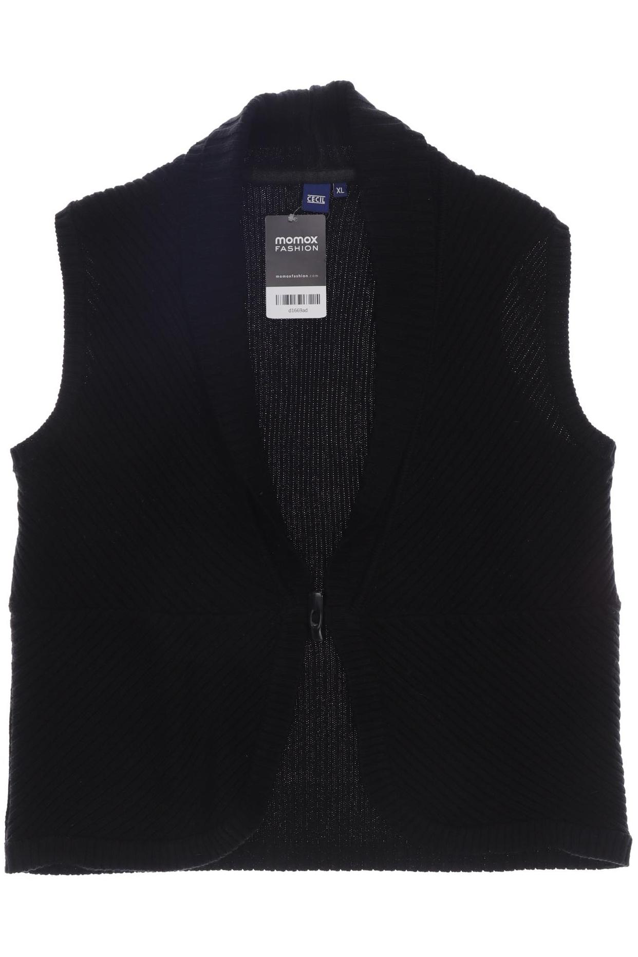 

Cecil Damen Strickjacke, schwarz, Gr. 44