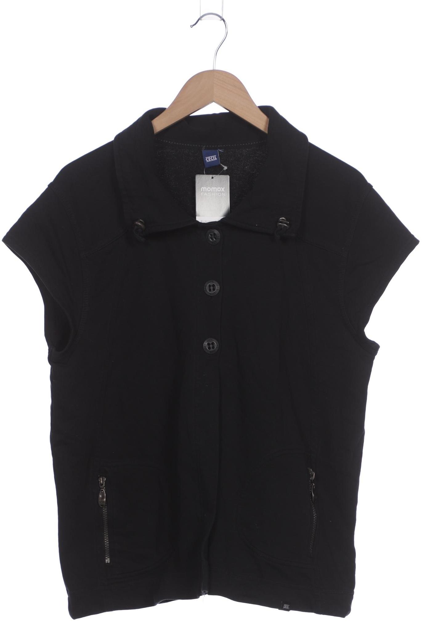 

Cecil Damen Strickjacke, schwarz, Gr. 48