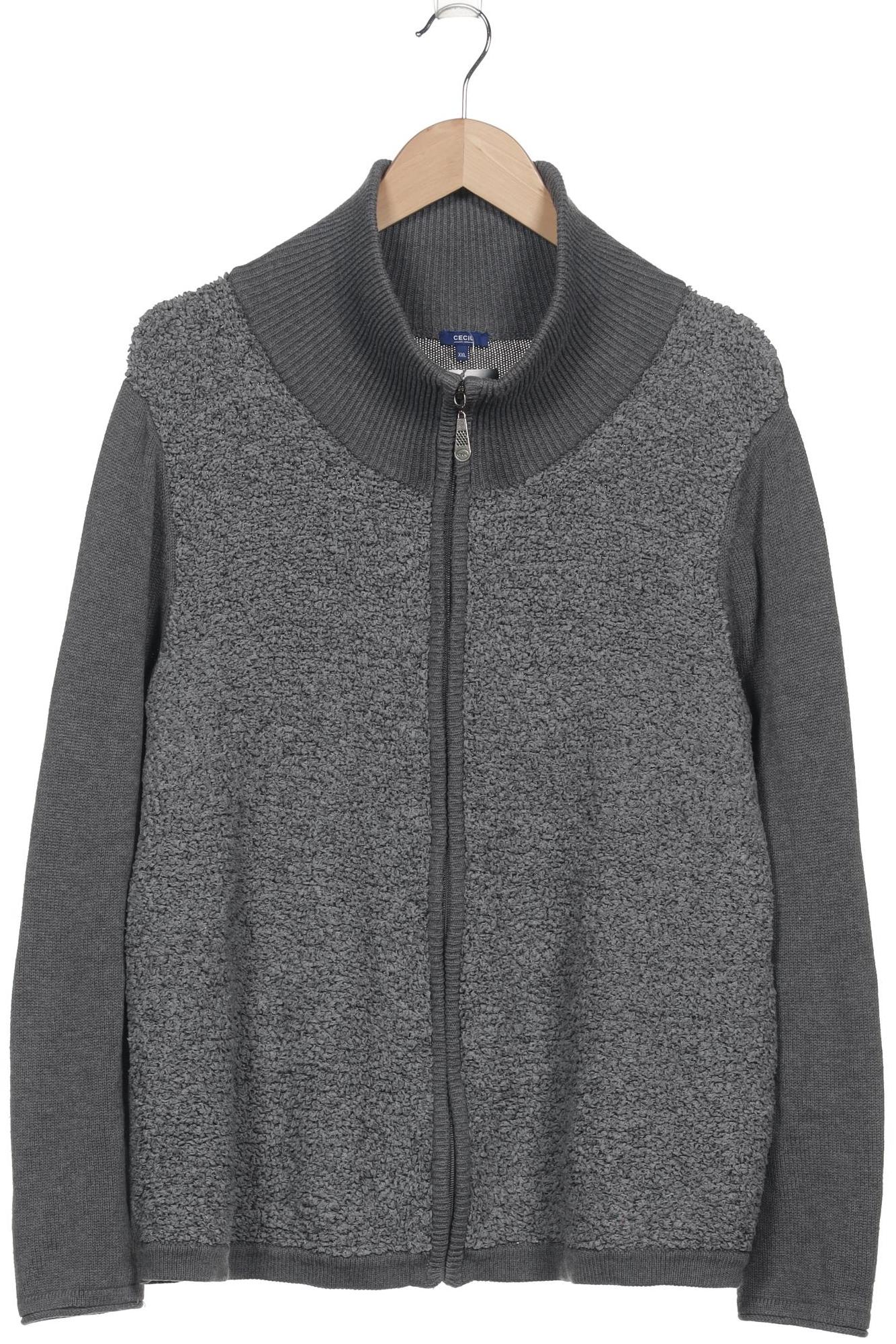 

Cecil Damen Strickjacke, grau, Gr. 46