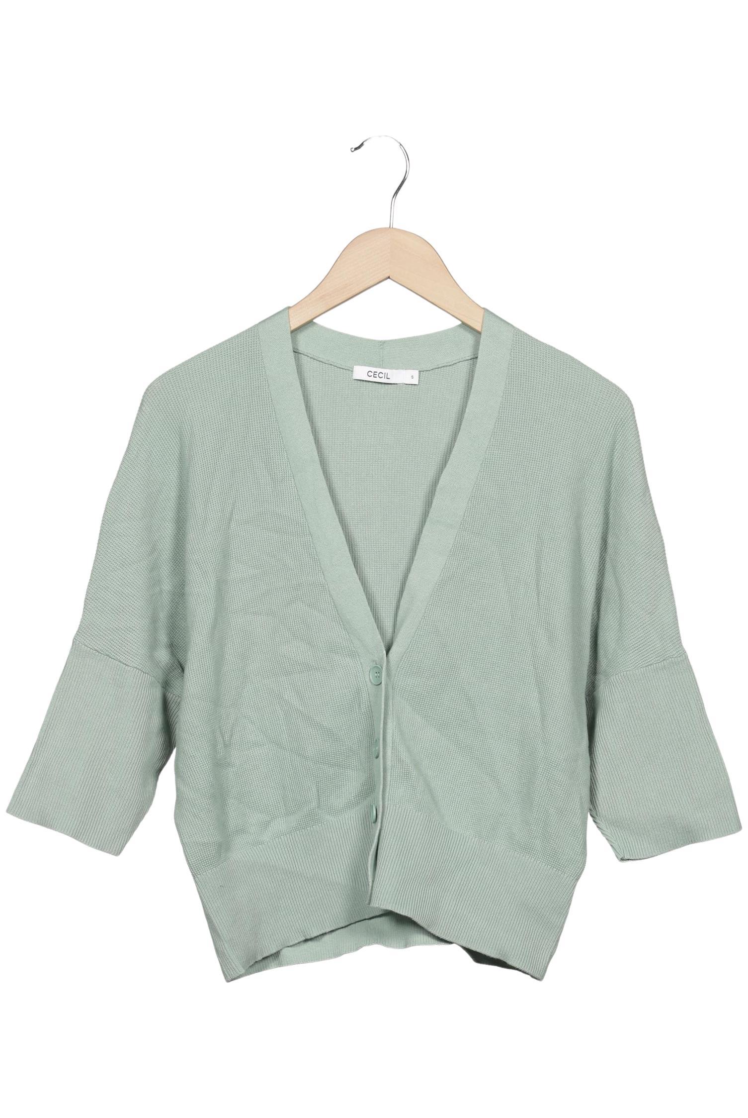 

Cecil Damen Strickjacke, hellgrün, Gr. 36