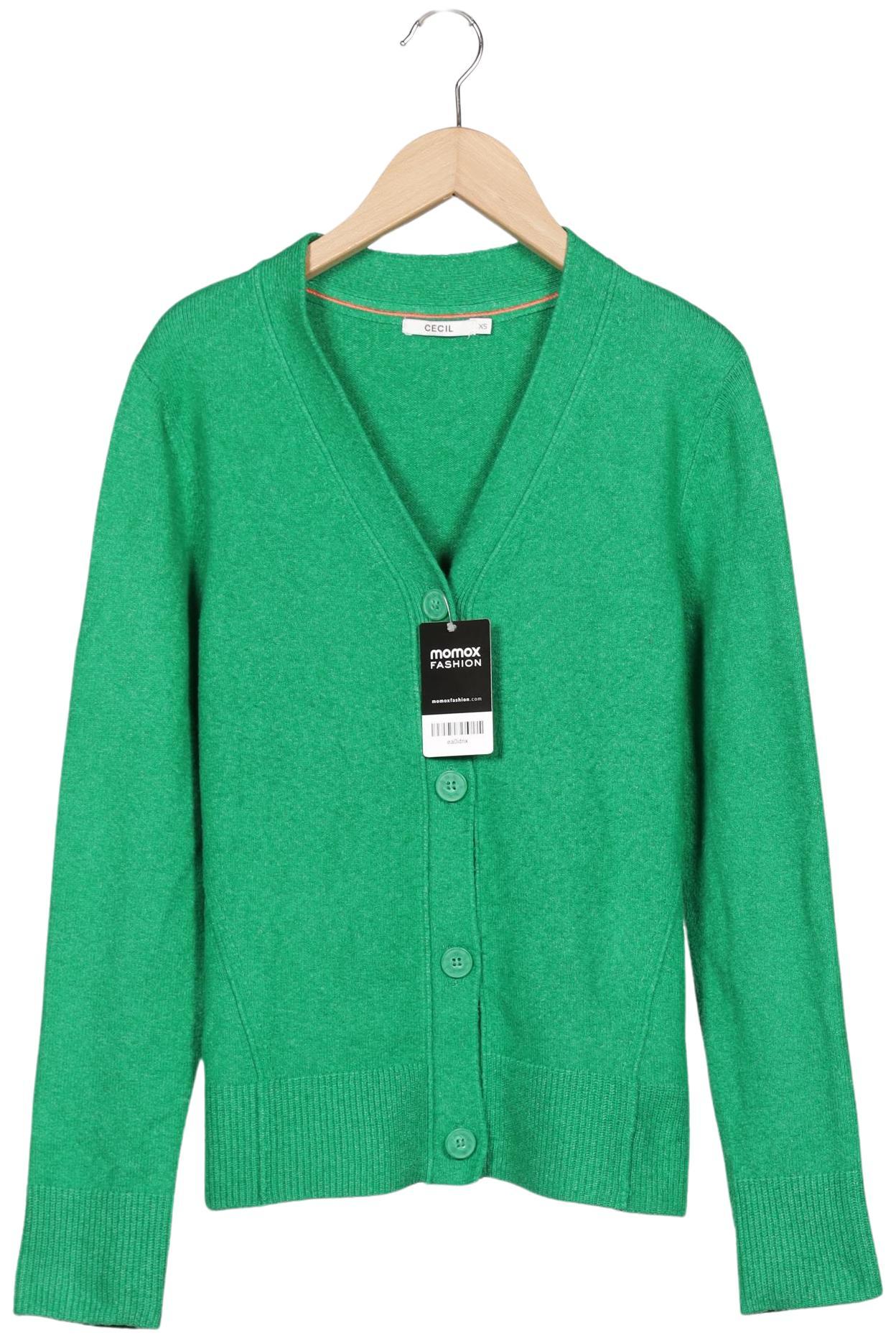 

Cecil Damen Strickjacke, grün, Gr. 34