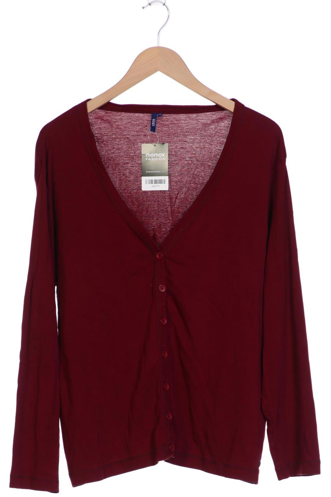 

CECIL Damen Strickjacke, bordeaux