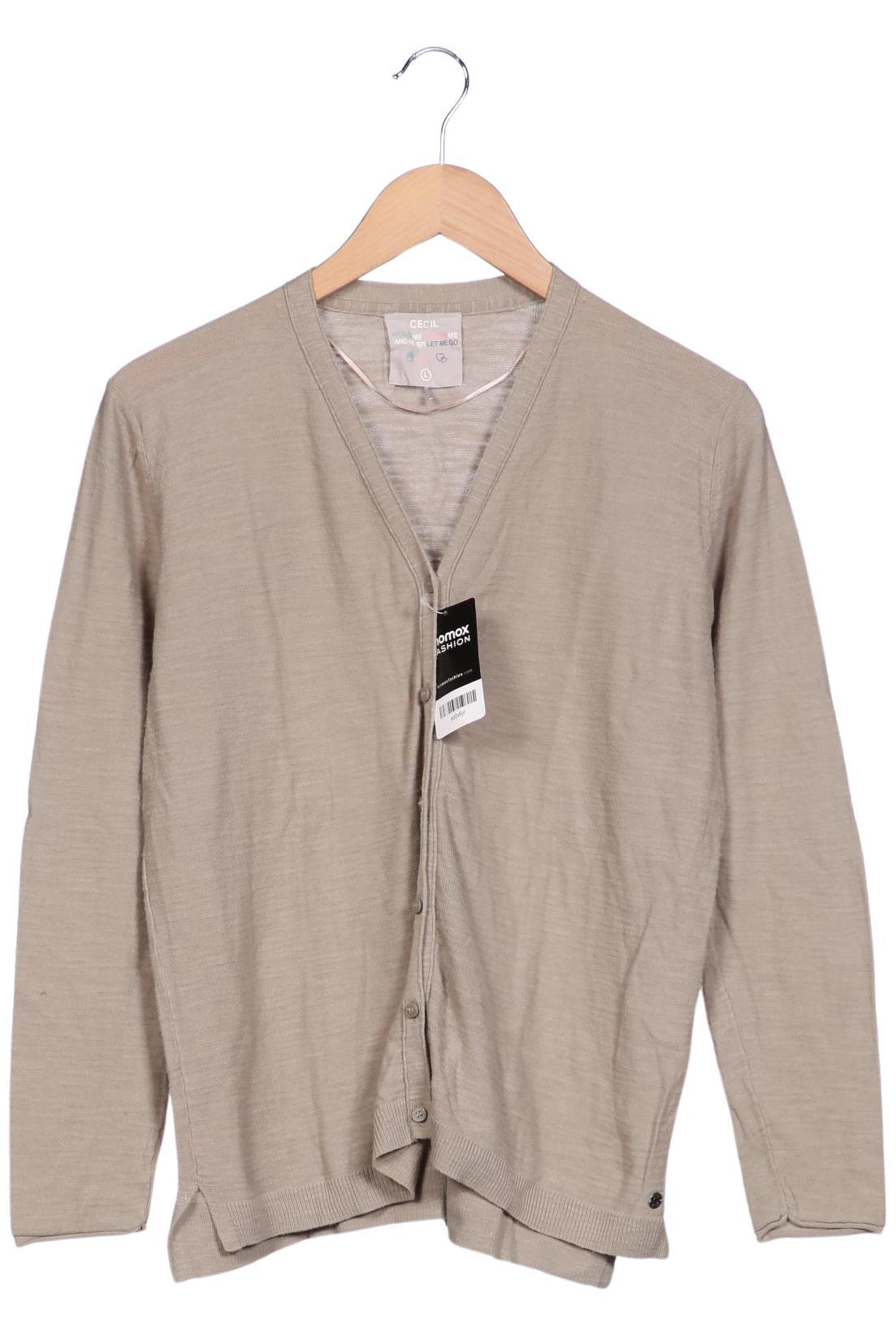 

Cecil Damen Strickjacke, beige, Gr. 42