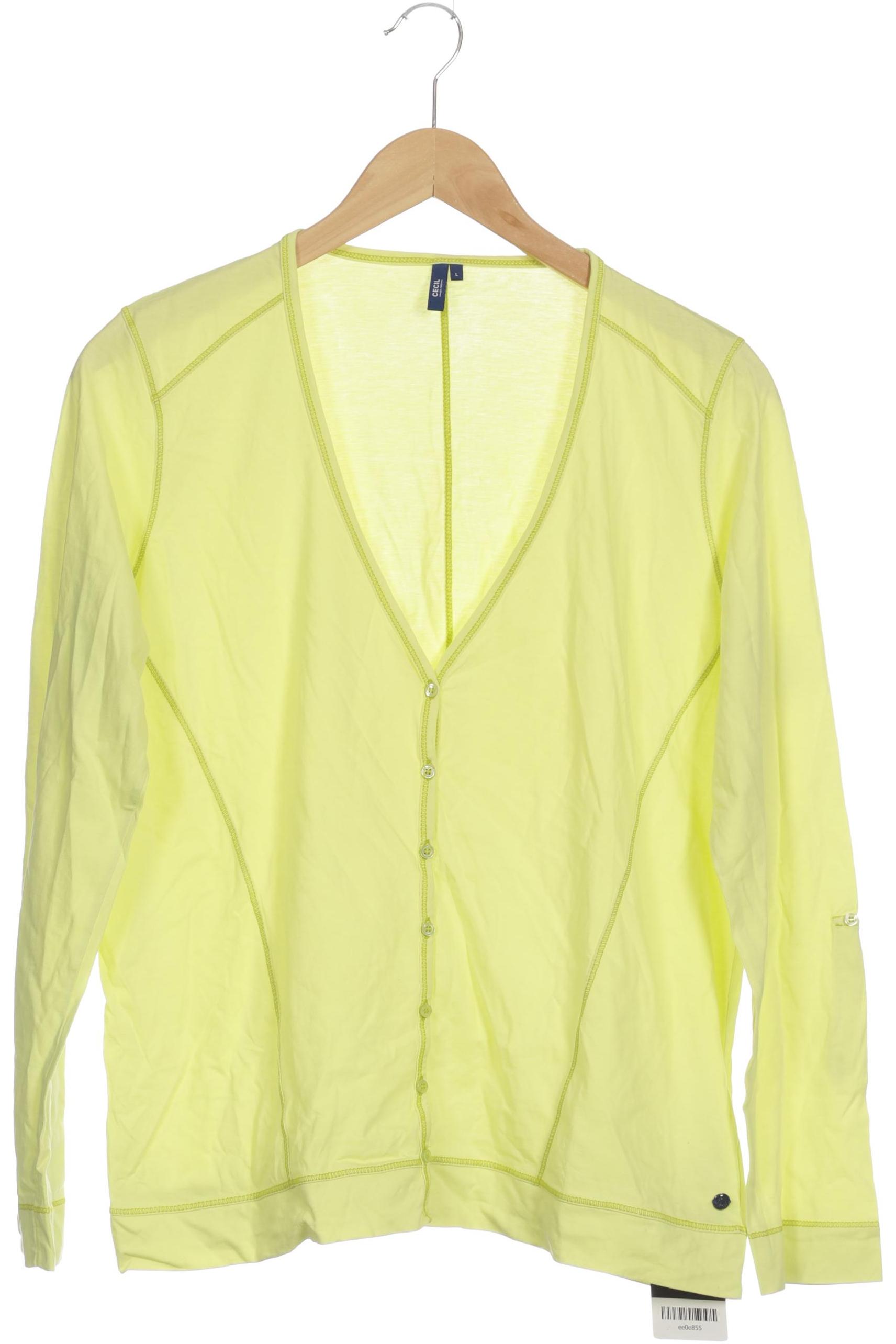 

Cecil Damen Strickjacke, gelb, Gr. 42