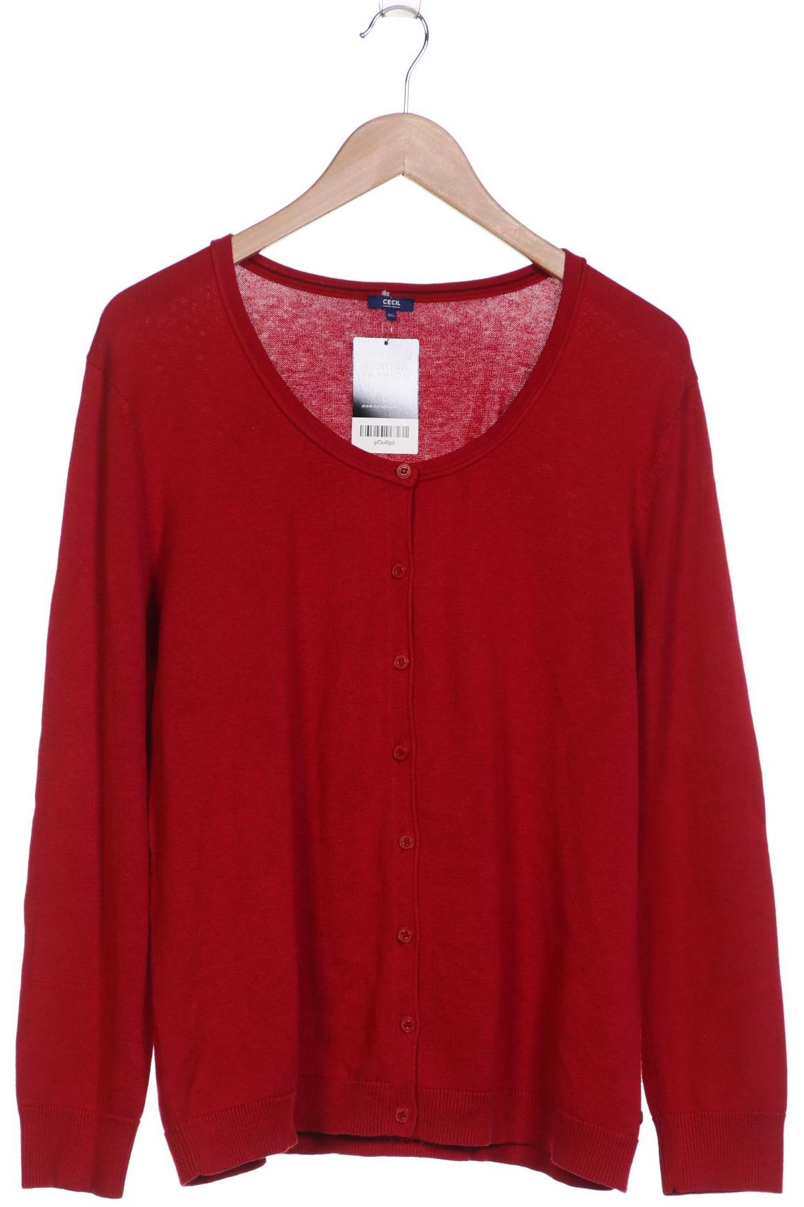 

Cecil Damen Strickjacke, rot, Gr. 46