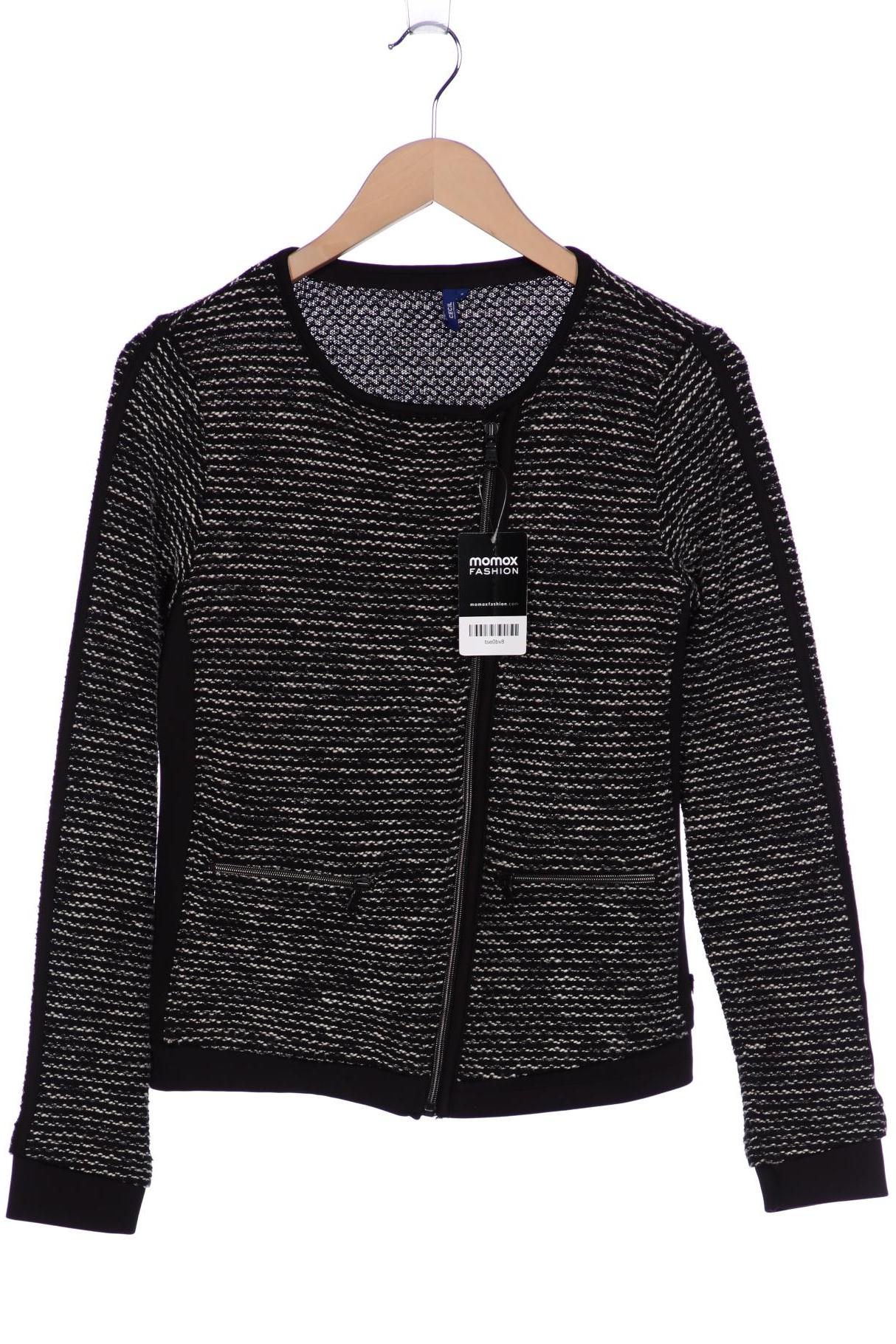 

Cecil Damen Strickjacke, schwarz, Gr. 36