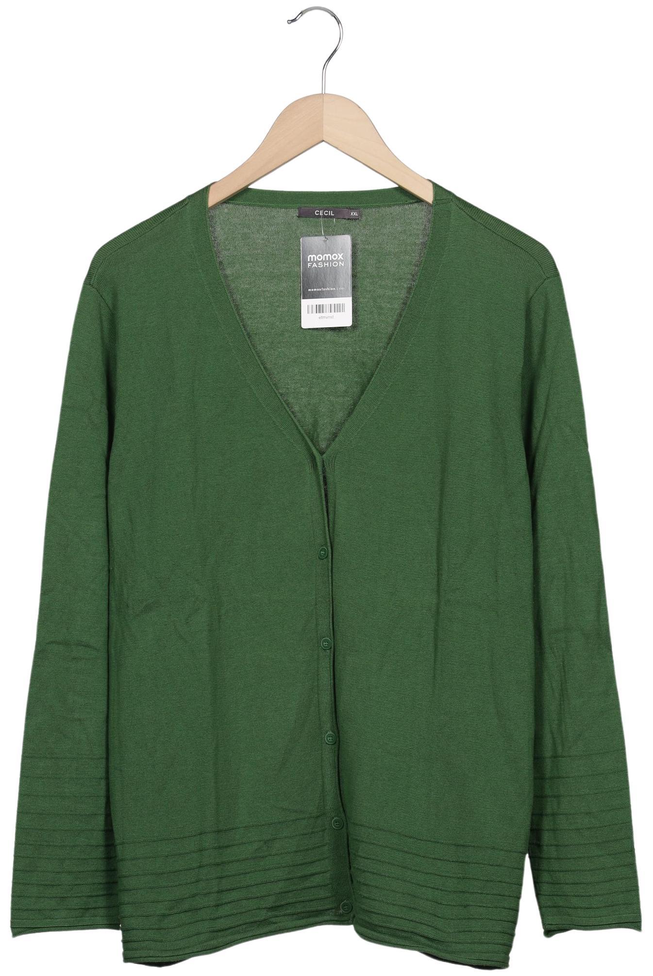 

Cecil Damen Strickjacke, grün, Gr. 46