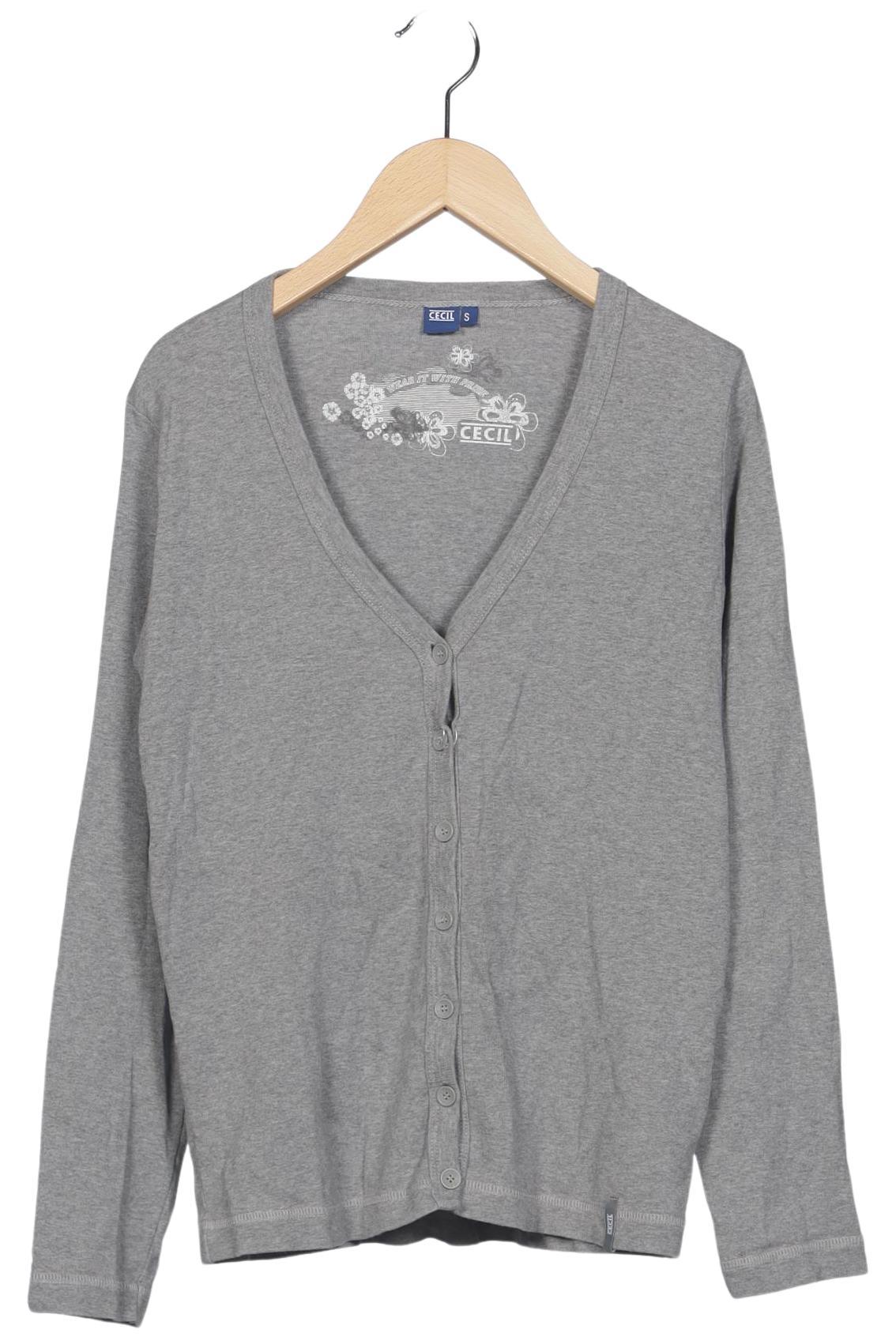 

Cecil Damen Strickjacke, grau, Gr. 36