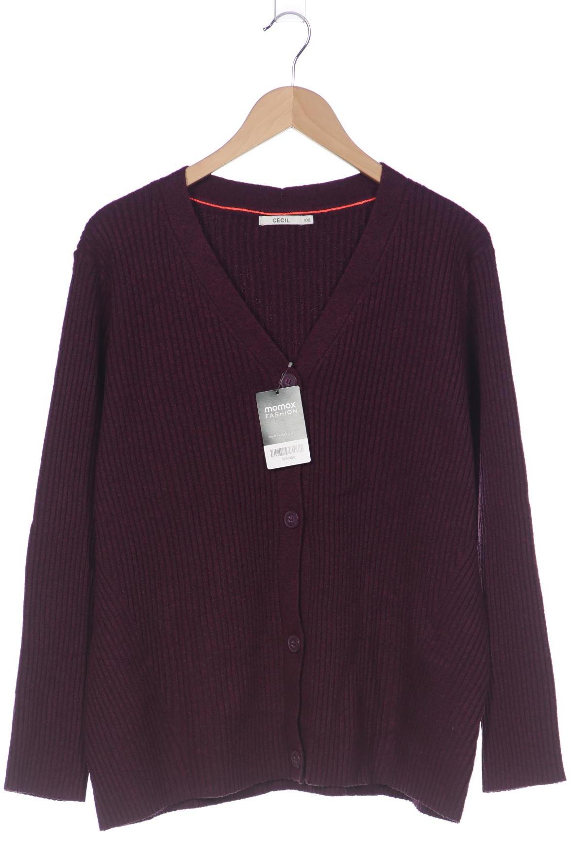 

Cecil Damen Strickjacke, bordeaux, Gr. 46