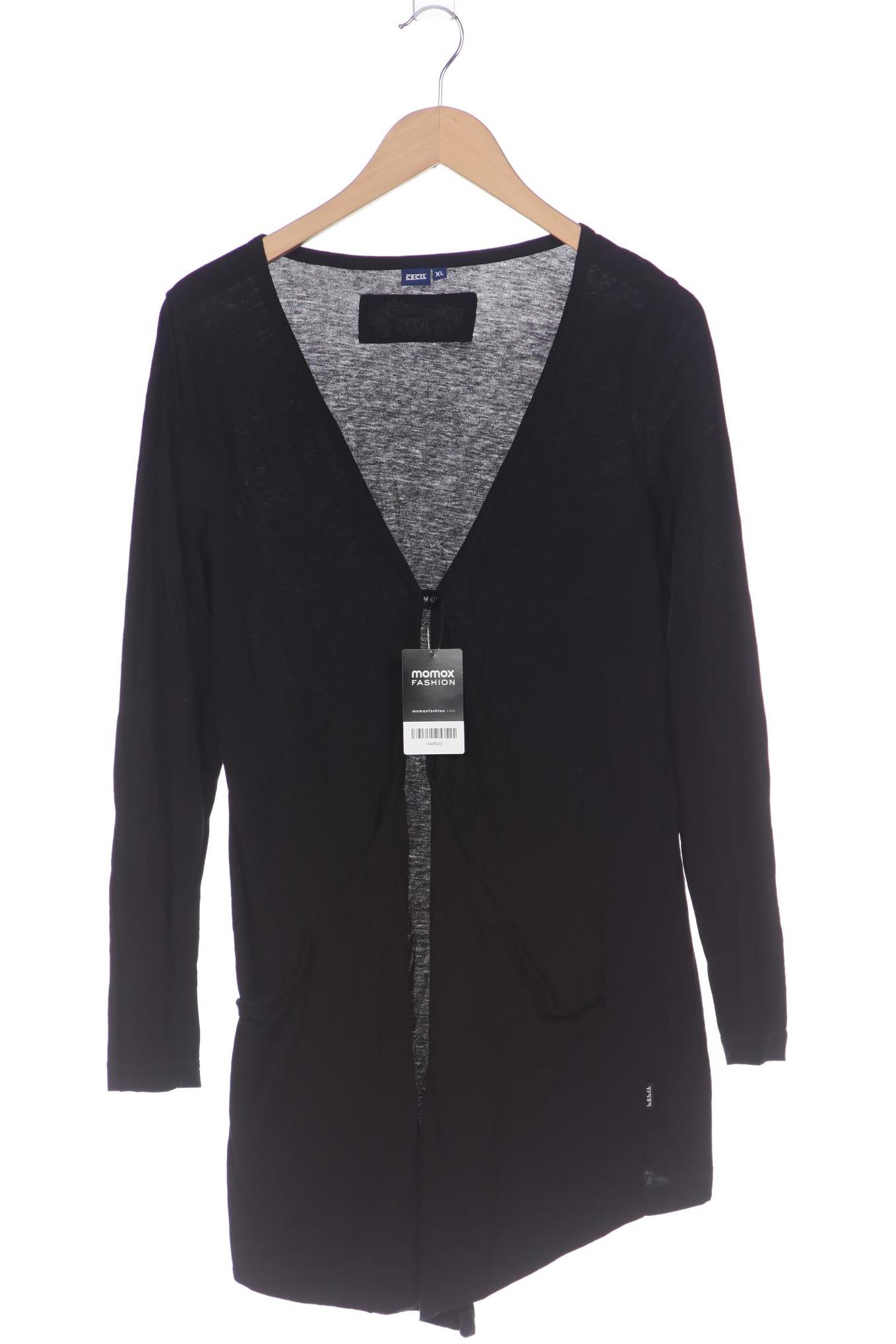 

Cecil Damen Strickjacke, schwarz, Gr. 44