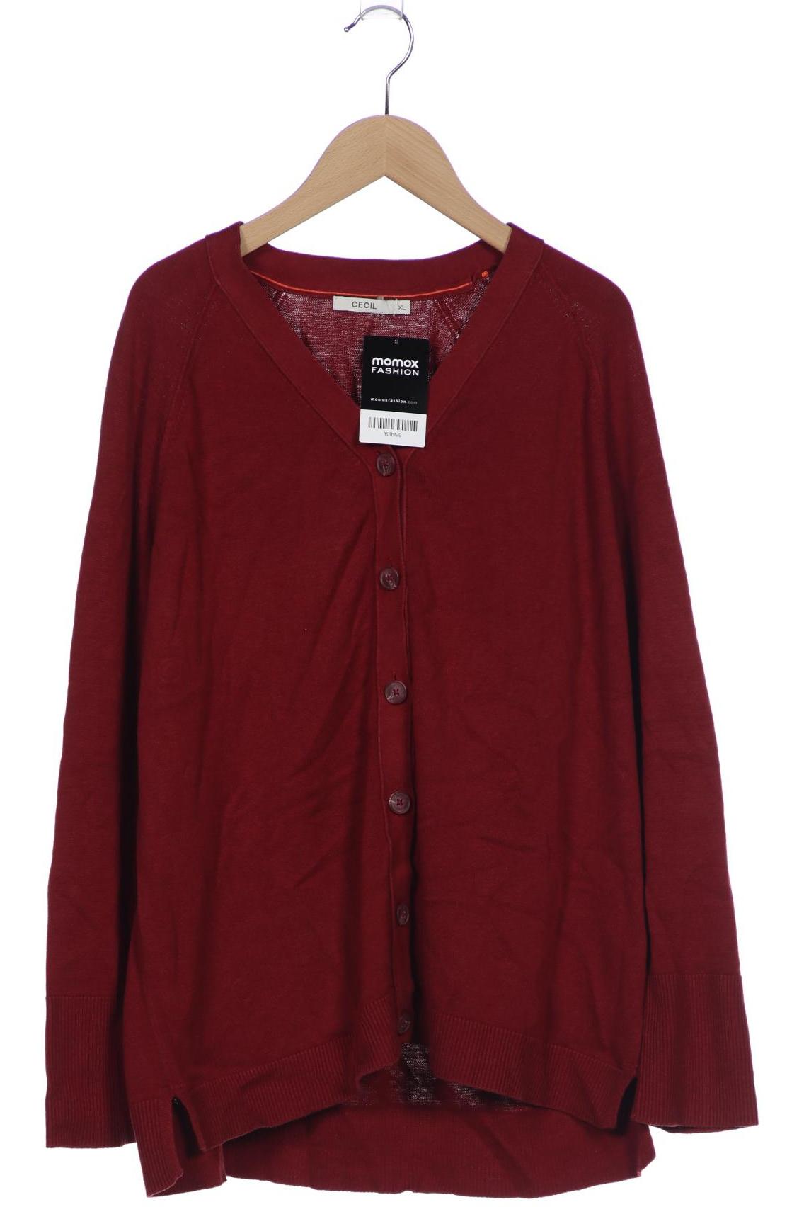 

Cecil Damen Strickjacke, bordeaux, Gr. 44
