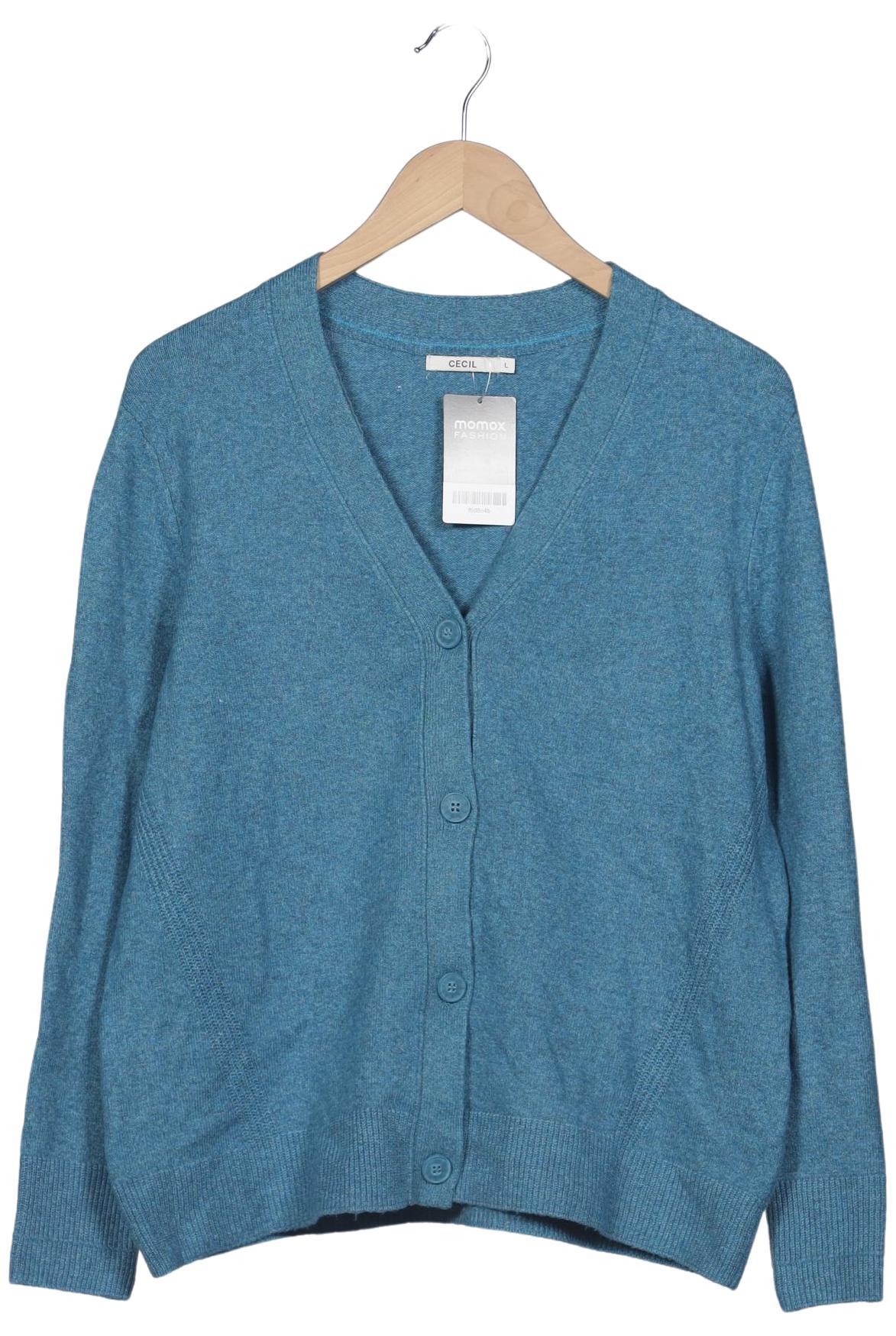 

Cecil Damen Strickjacke, blau, Gr. 42