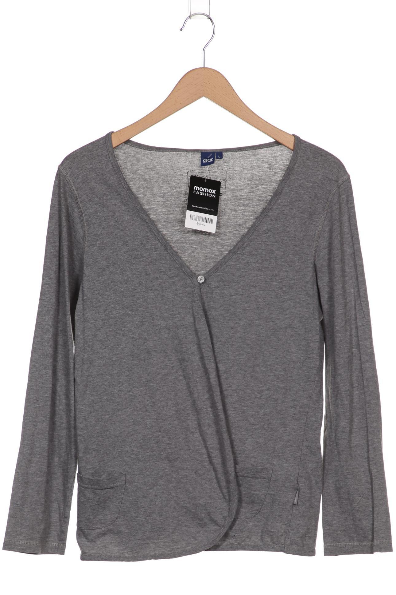 

CECIL Damen Strickjacke, grau