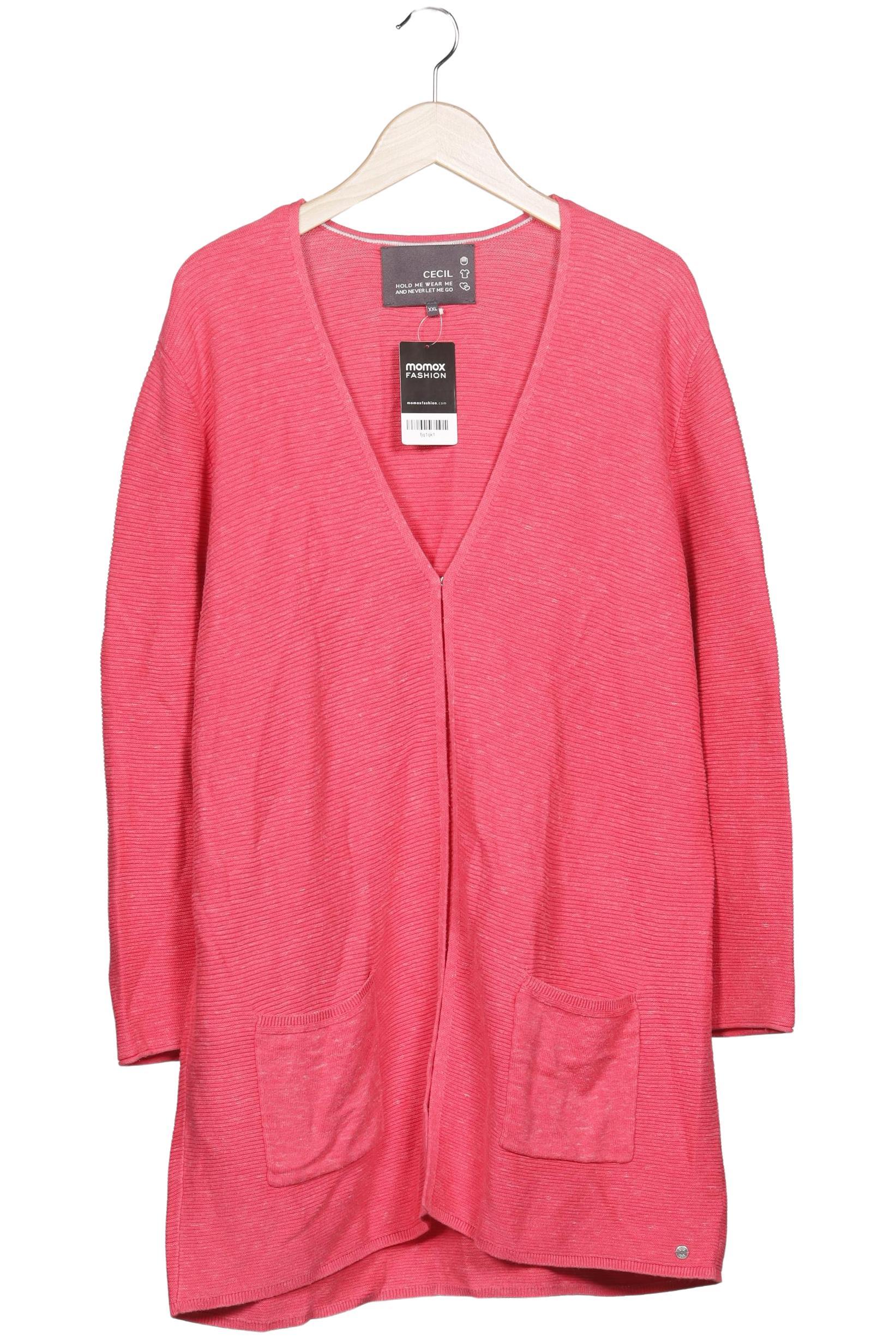

Cecil Damen Strickjacke, pink, Gr. 46