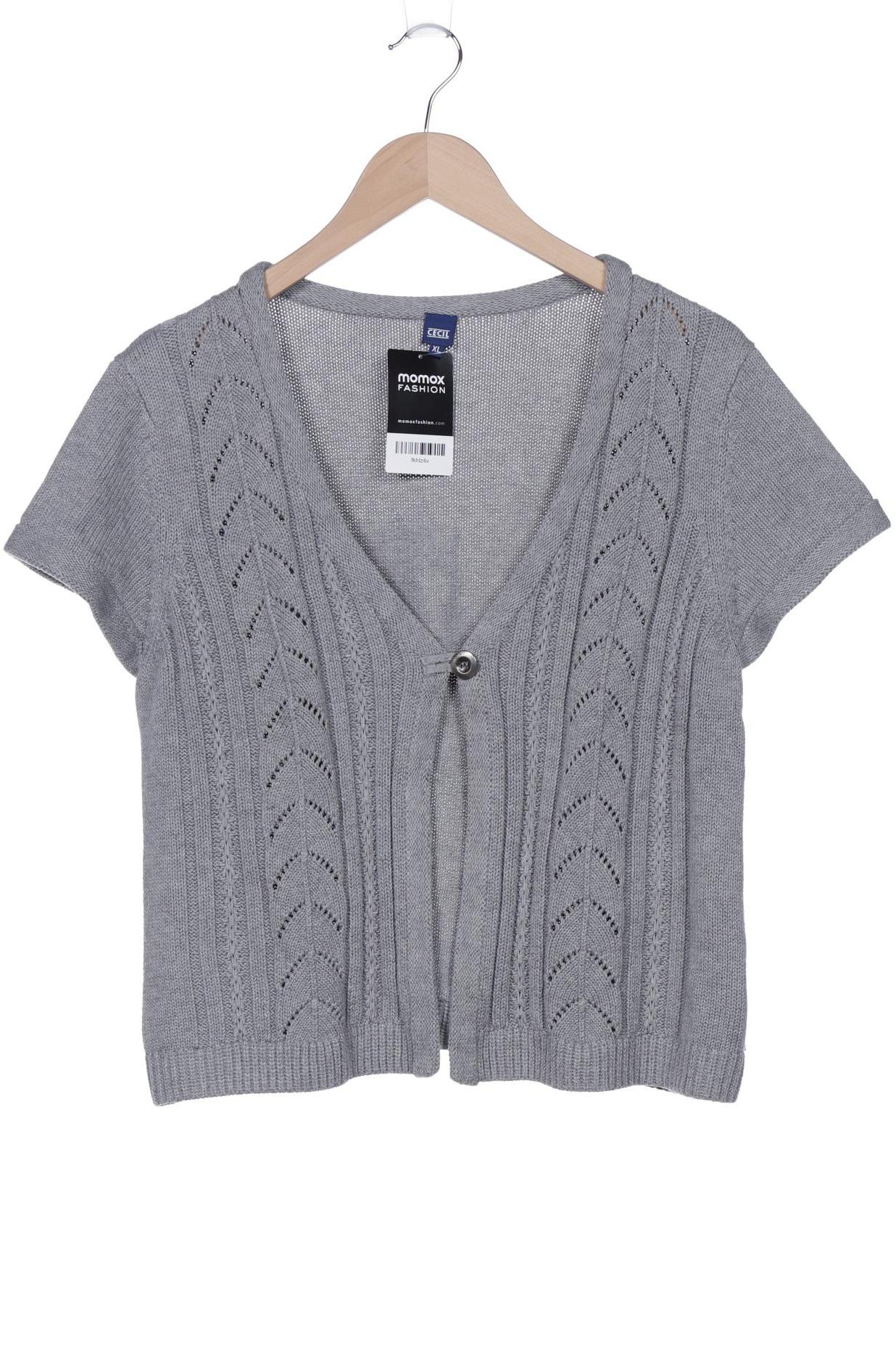 

Cecil Damen Strickjacke, grau, Gr. 44