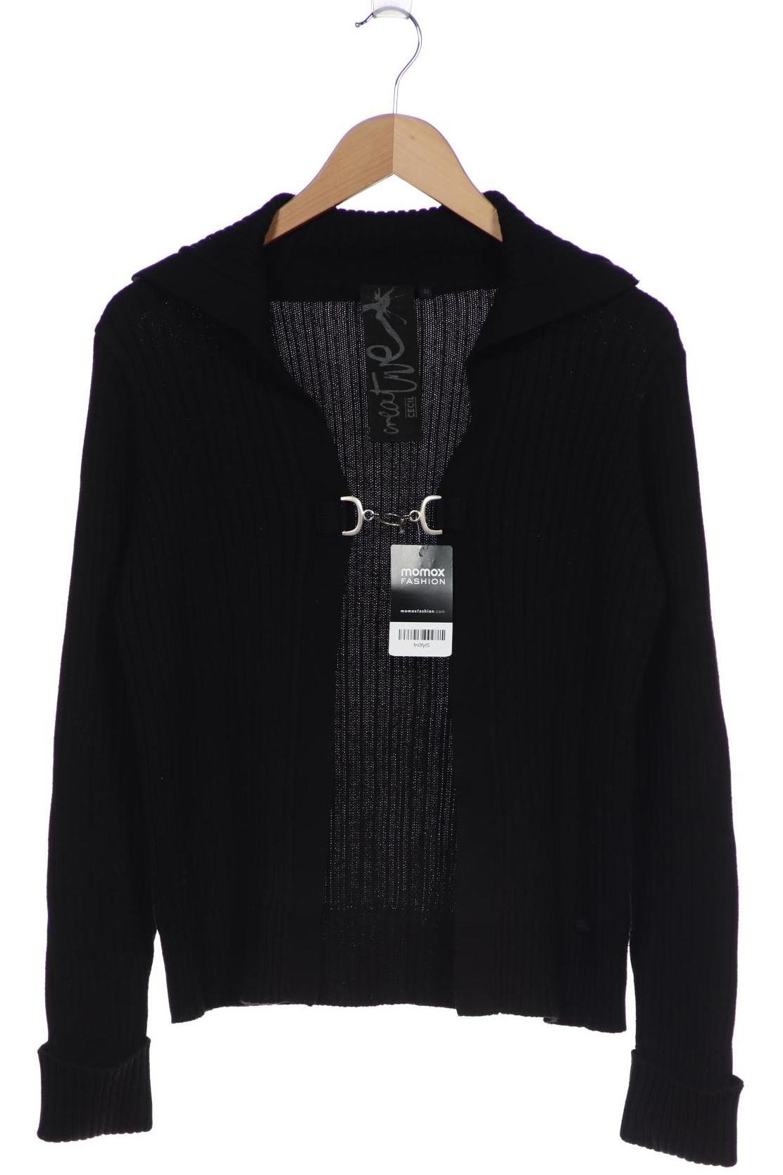 

CECIL Damen Strickjacke, schwarz