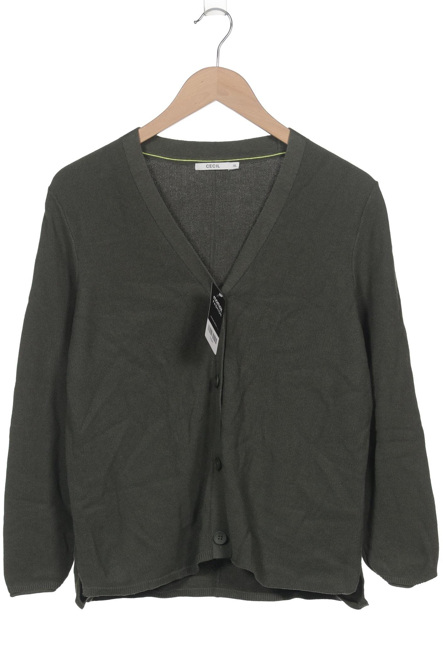 

Cecil Damen Strickjacke, grün, Gr. 44