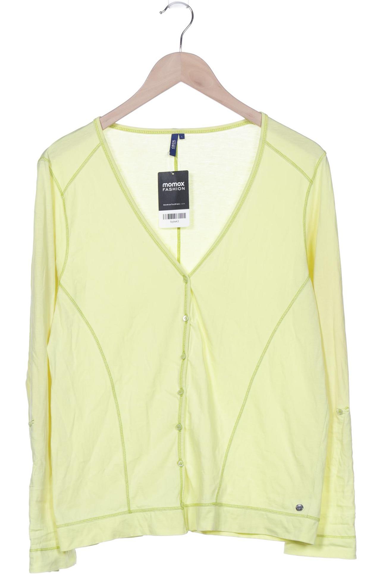 

Cecil Damen Strickjacke, hellgrün, Gr. 42