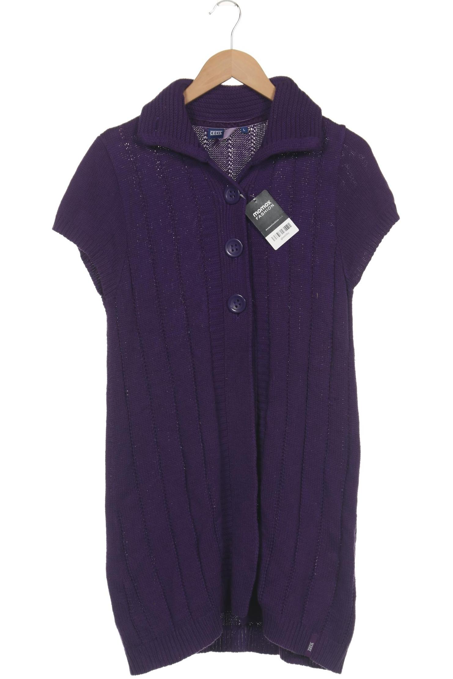 

Cecil Damen Strickjacke, flieder, Gr. 42