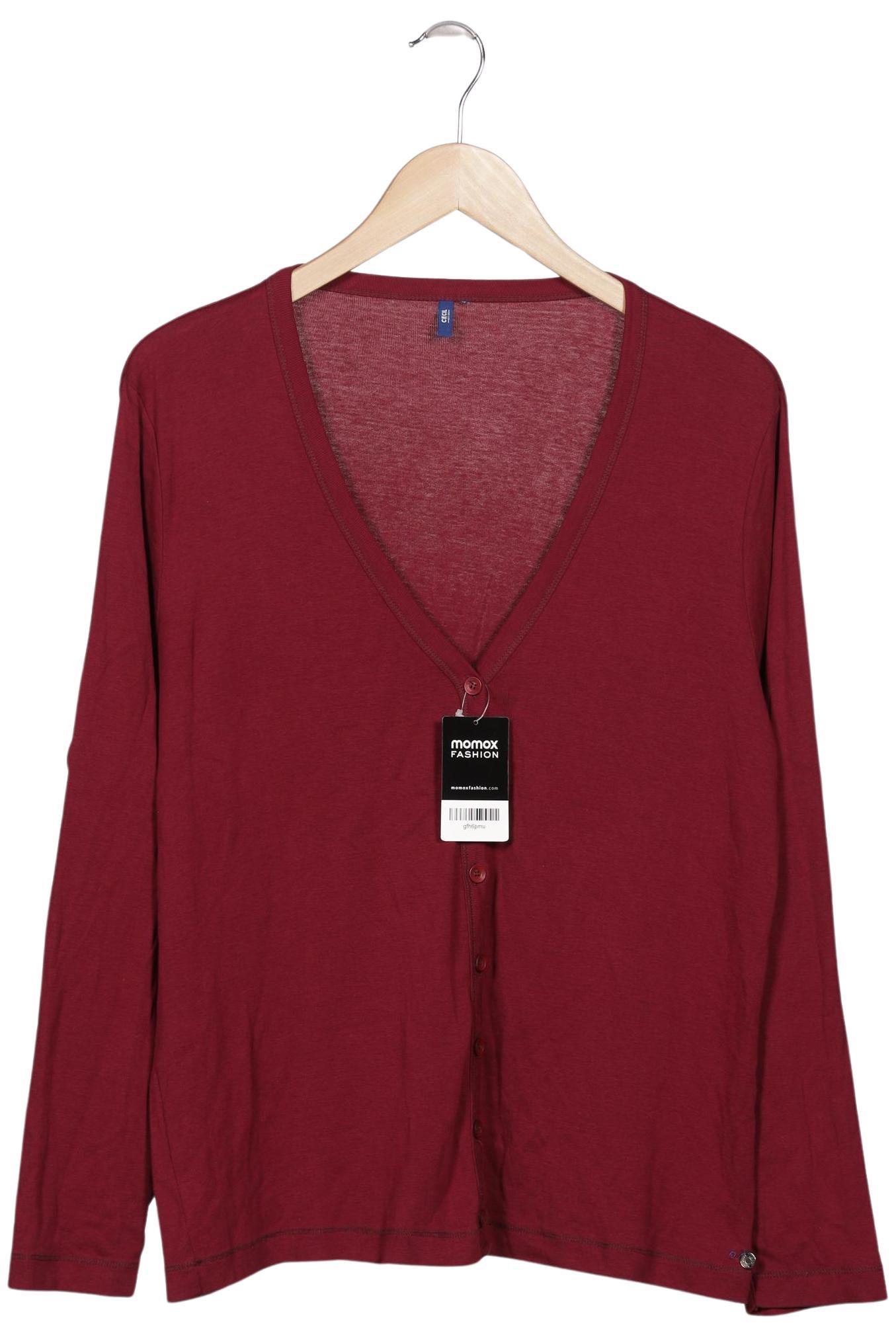 

Cecil Damen Strickjacke, bordeaux, Gr. 44