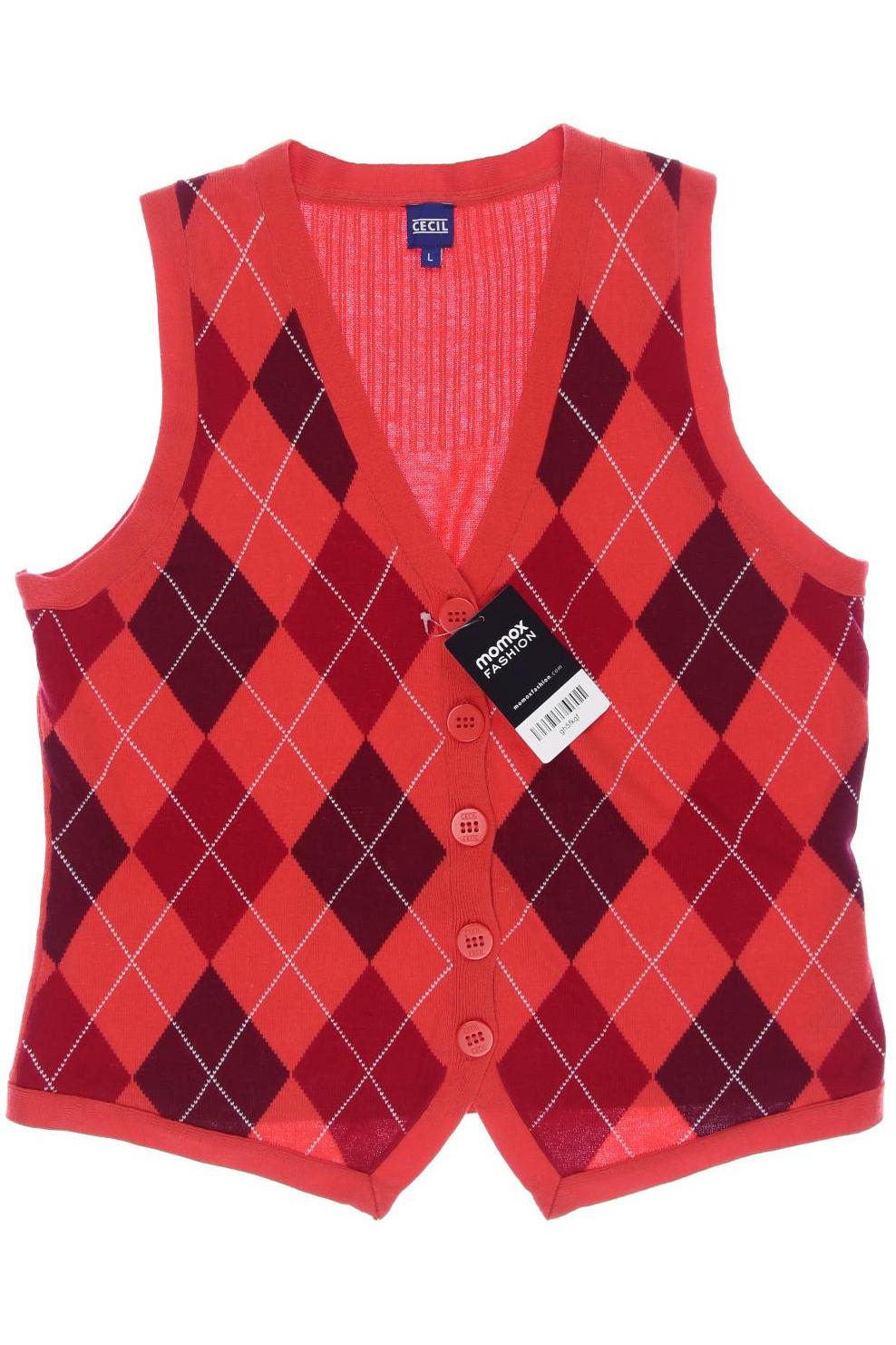 

CECIL Damen Strickjacke, rot