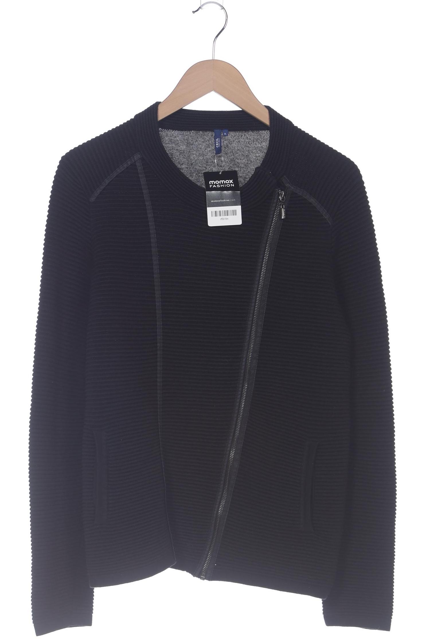

Cecil Damen Strickjacke, schwarz, Gr. 44