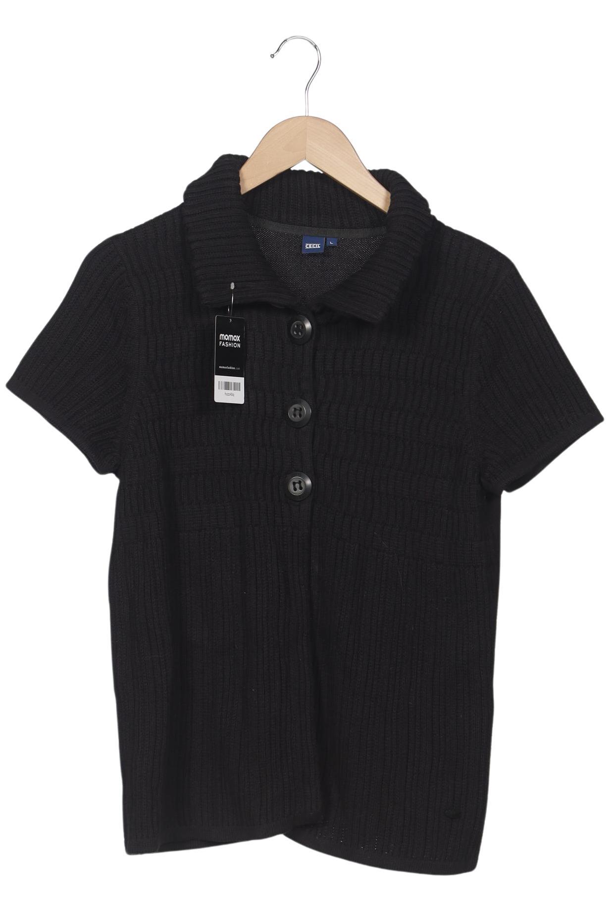 

Cecil Damen Strickjacke, schwarz, Gr. 42