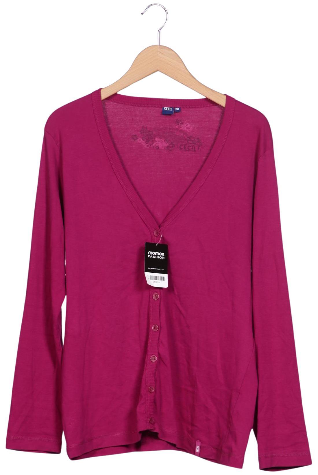 

Cecil Damen Strickjacke, pink, Gr. 46