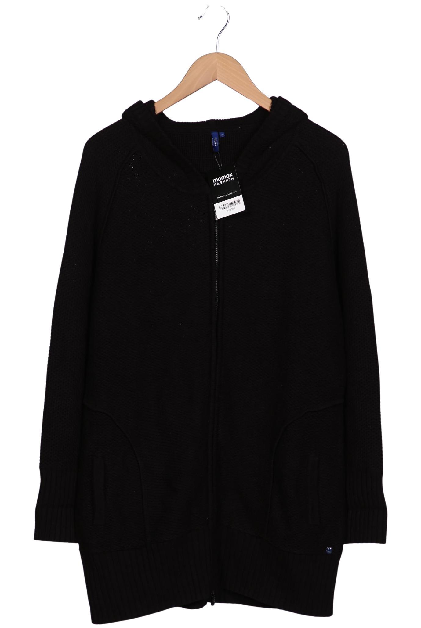 

Cecil Damen Strickjacke, schwarz, Gr. 44