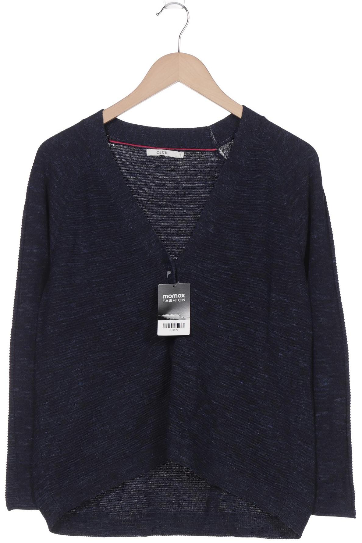 

CECIL Damen Strickjacke, marineblau