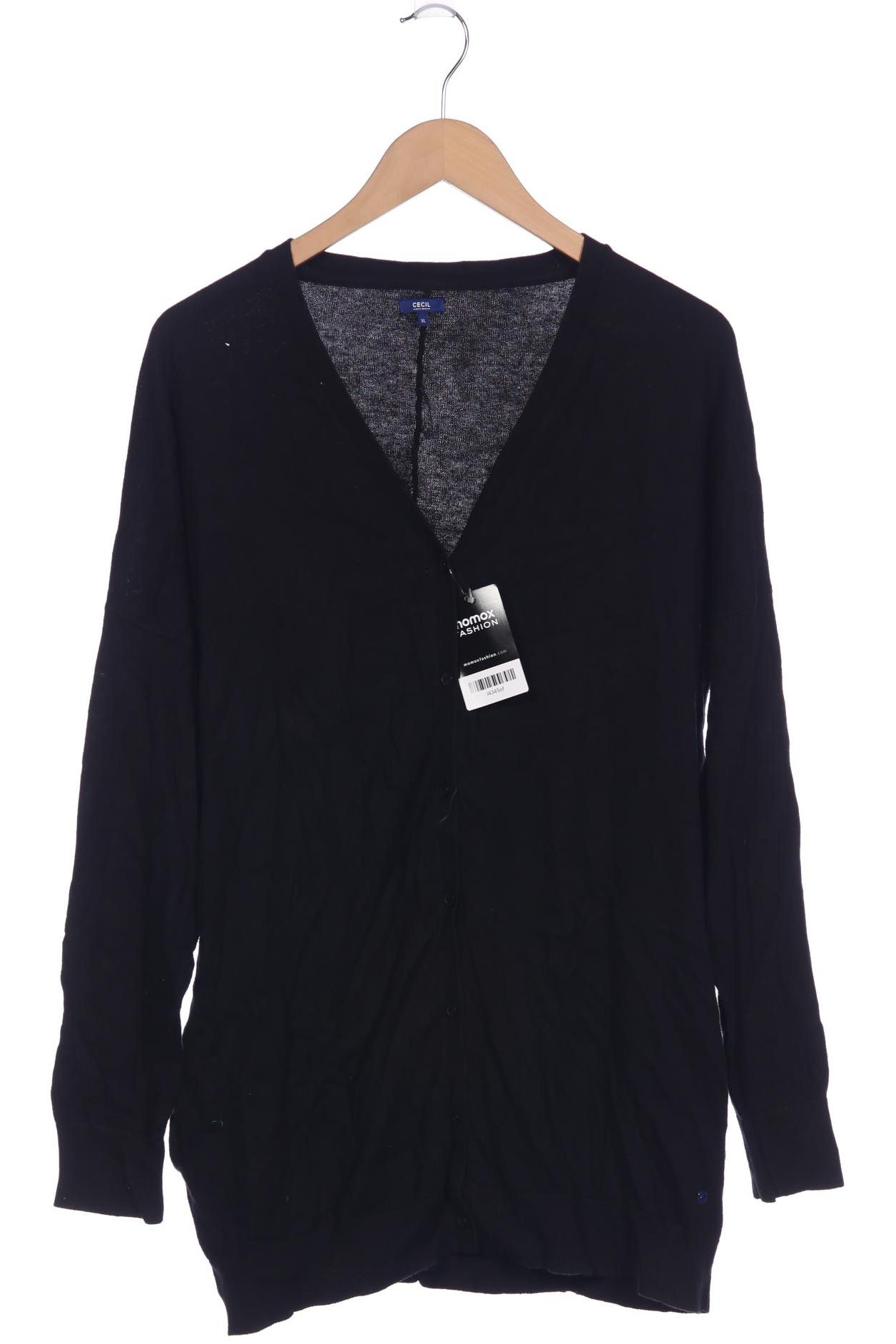 

Cecil Damen Strickjacke, schwarz, Gr. 44