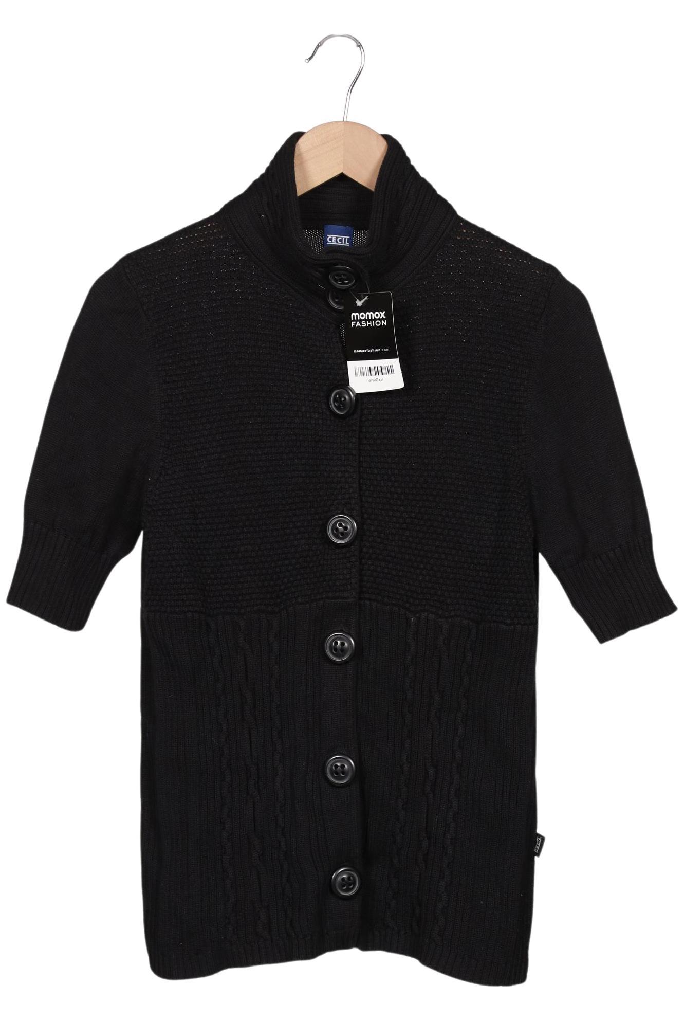 

Cecil Damen Strickjacke, schwarz, Gr. 38