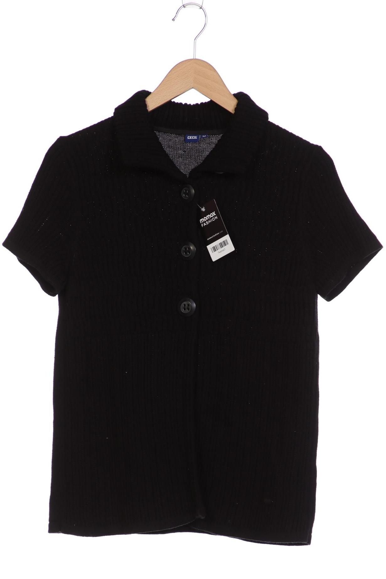 

Cecil Damen Strickjacke, schwarz, Gr. 38