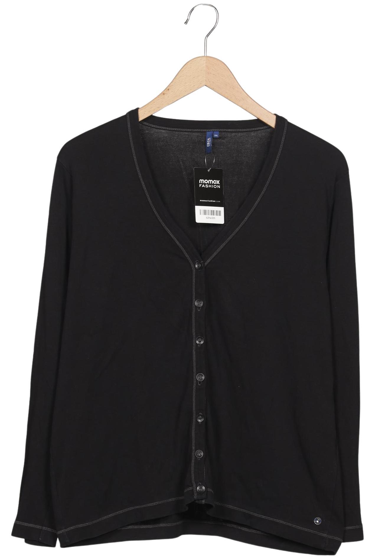 

Cecil Damen Strickjacke, schwarz, Gr. 46