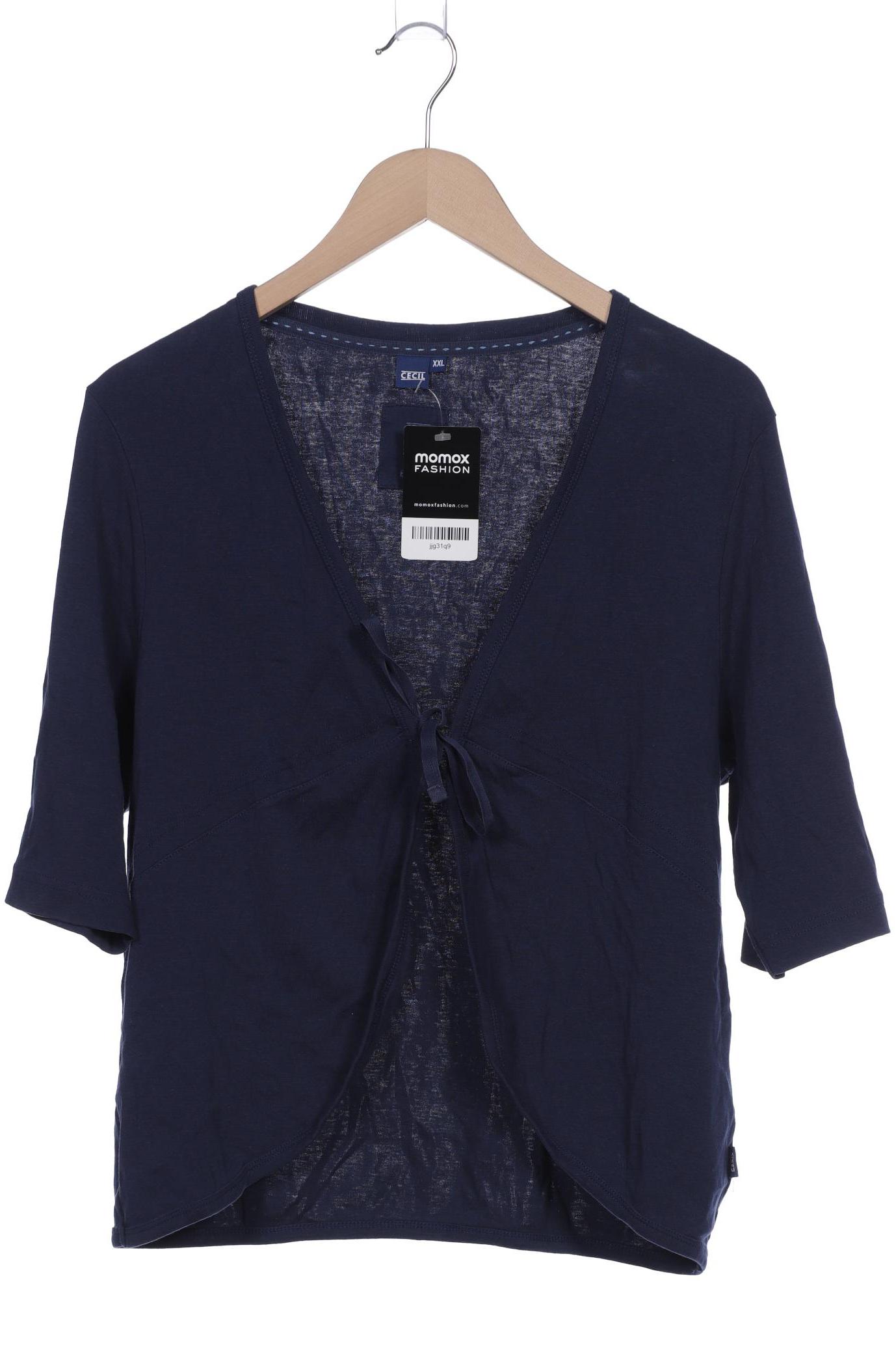 

CECIL Damen Strickjacke, marineblau