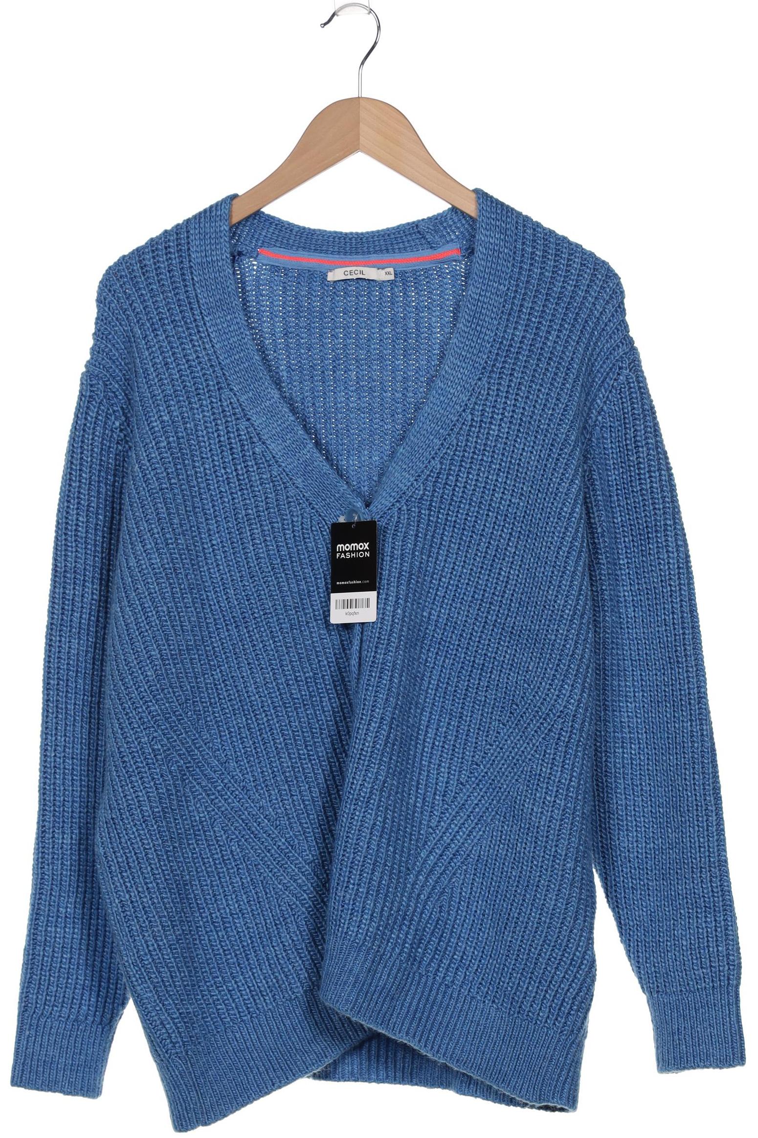 

Cecil Damen Strickjacke, blau, Gr. 46