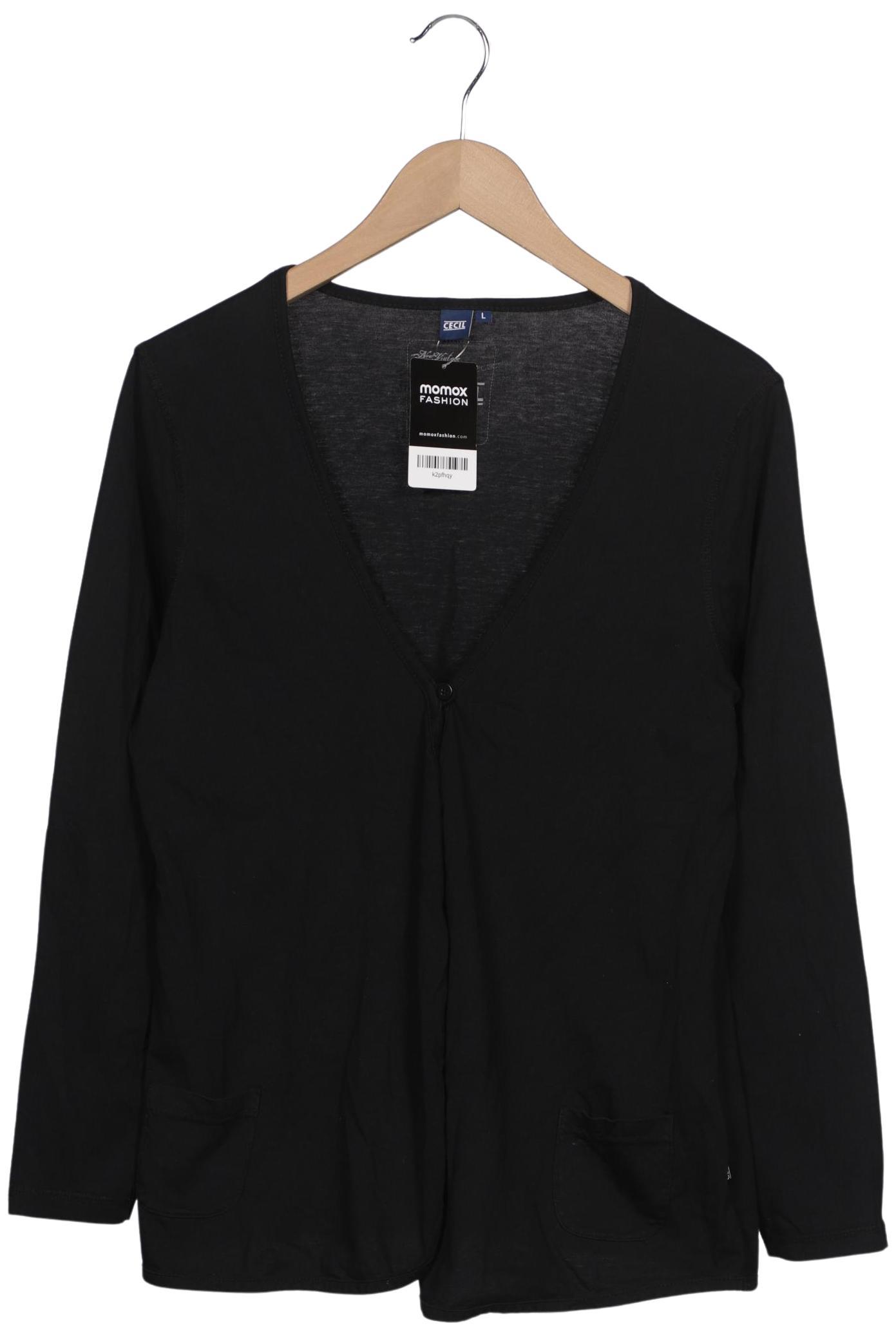 

Cecil Damen Strickjacke, schwarz, Gr. 42