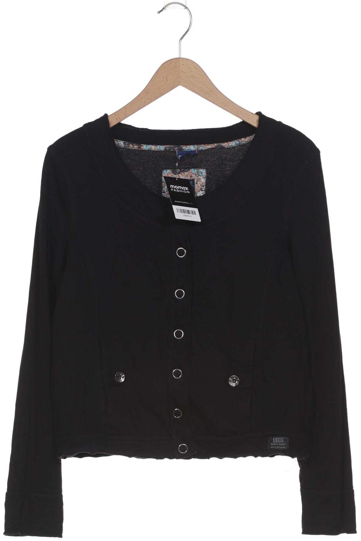 

Cecil Damen Strickjacke, schwarz, Gr. 42