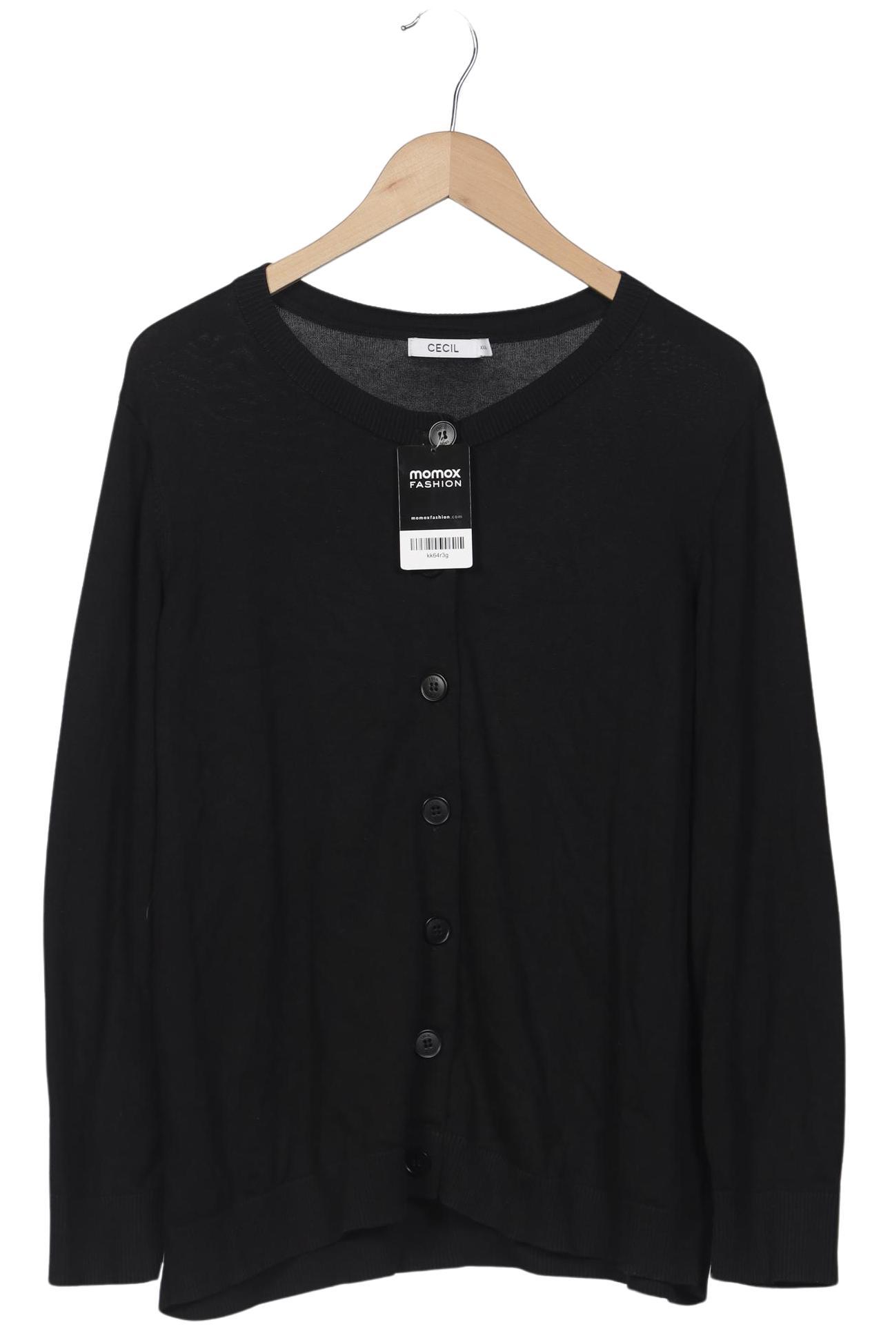 

Cecil Damen Strickjacke, schwarz, Gr. 48