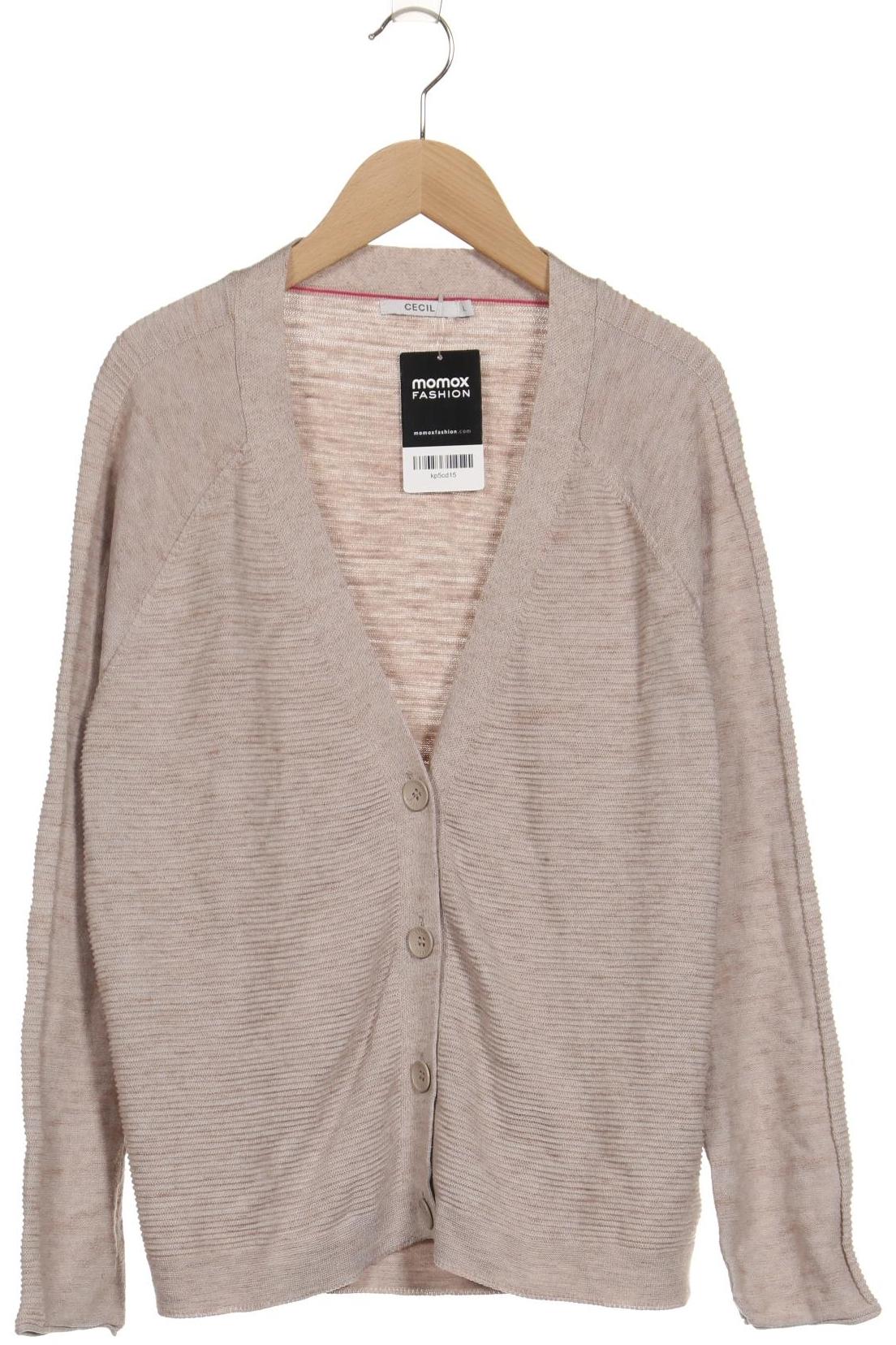 

Cecil Damen Strickjacke, beige, Gr. 42