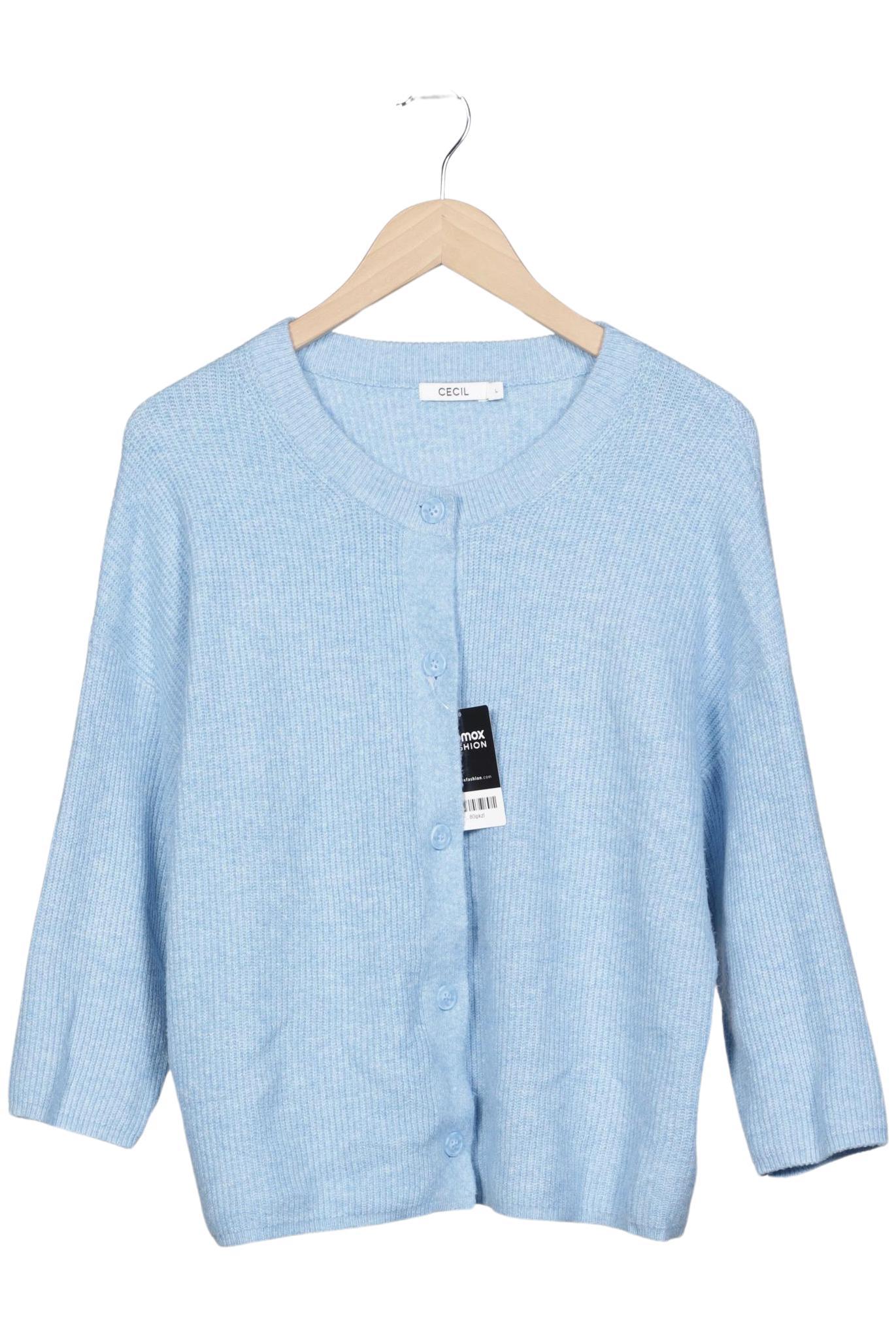 

Cecil Damen Strickjacke, hellblau, Gr. 42