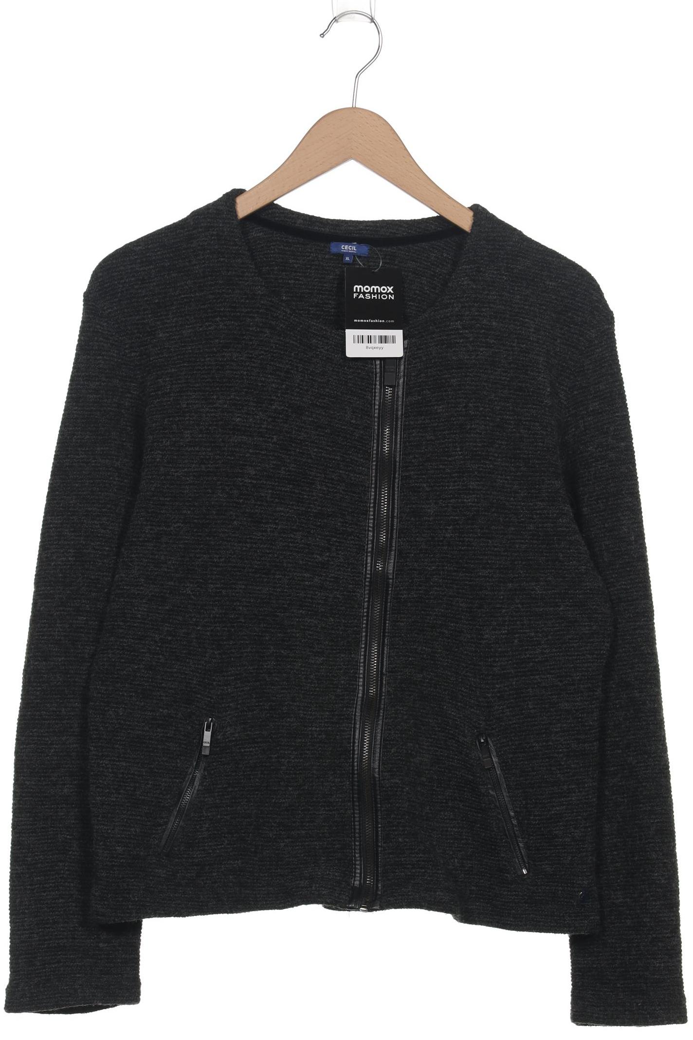 

Cecil Damen Strickjacke, schwarz, Gr. 44