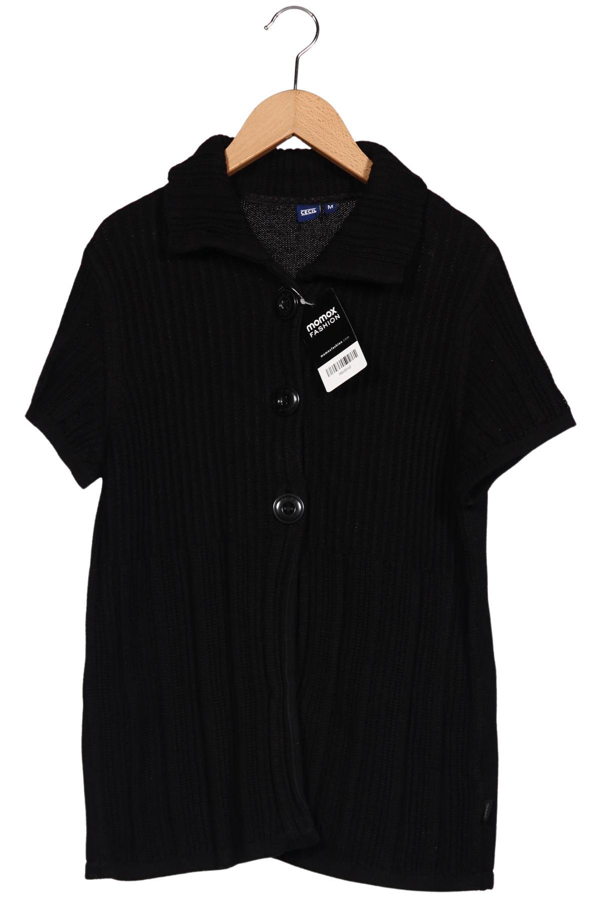 

Cecil Damen Strickjacke, schwarz, Gr. 38