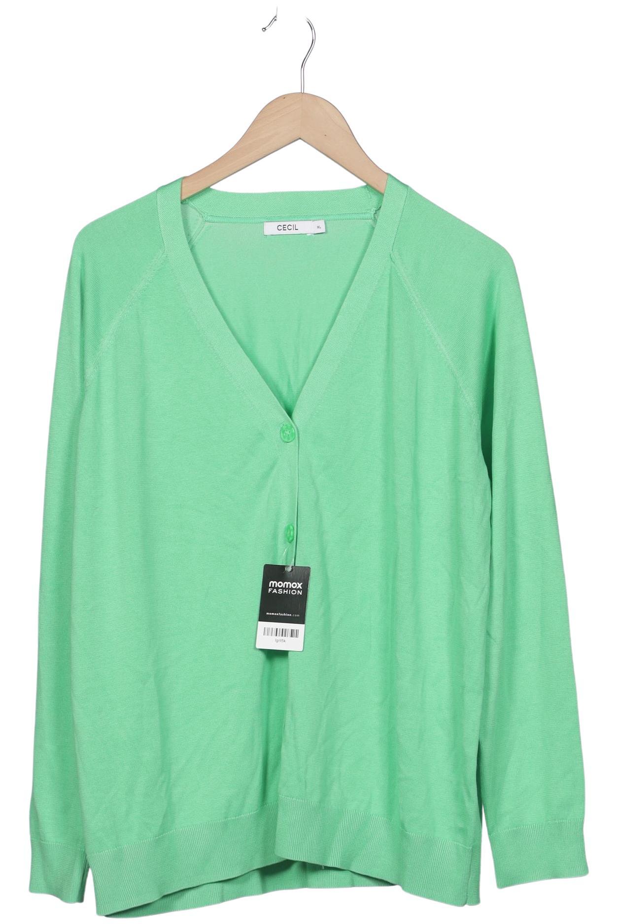 

Cecil Damen Strickjacke, hellgrün, Gr. 44