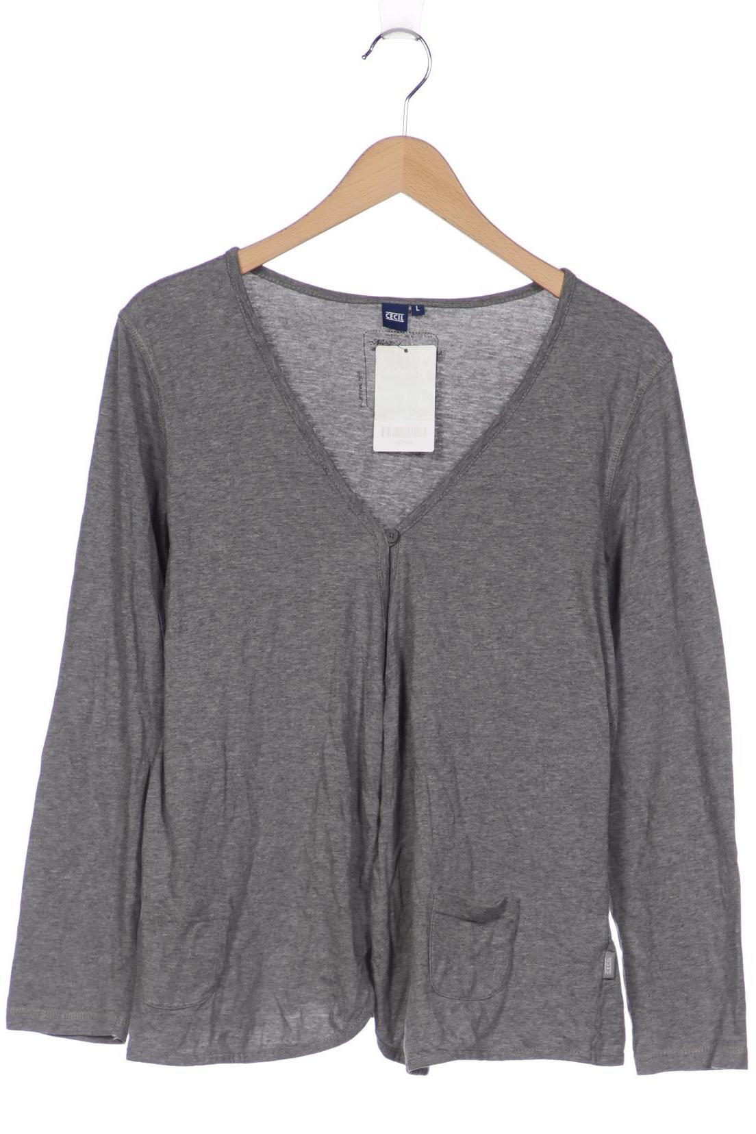 

CECIL Damen Strickjacke, grau