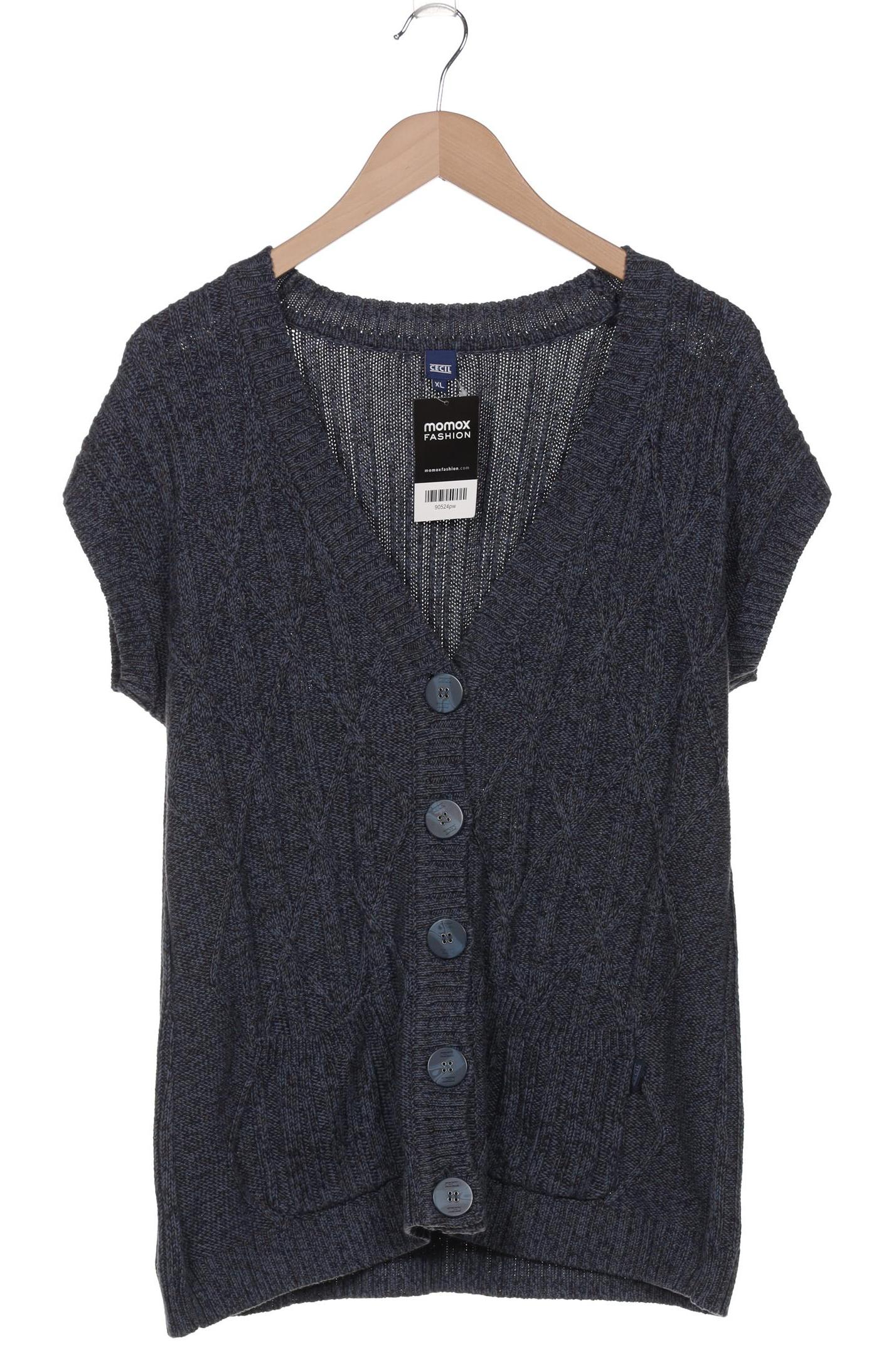

Cecil Damen Strickjacke, blau, Gr. 44