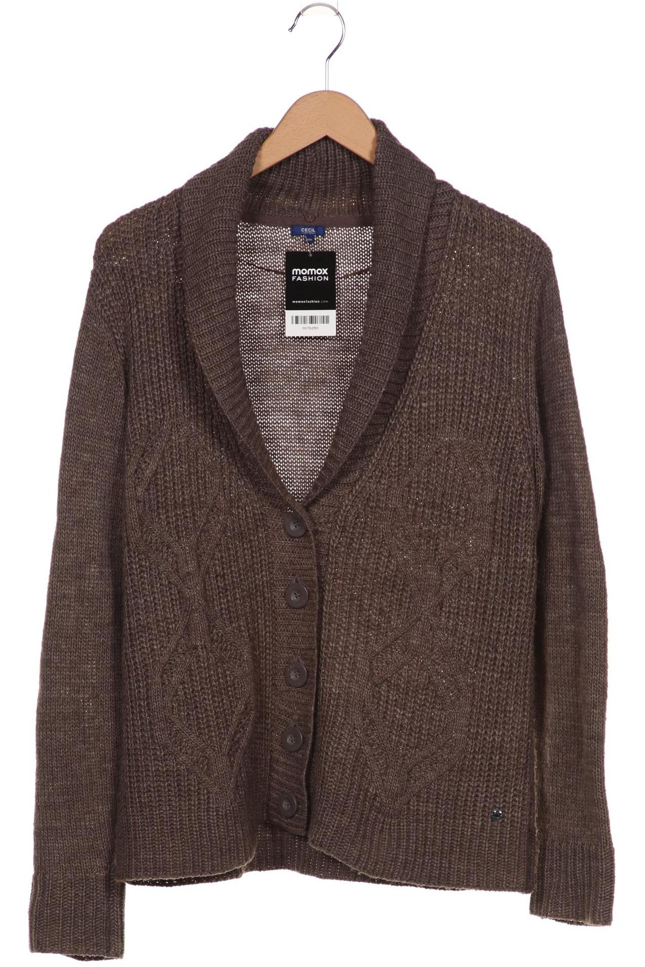 

Cecil Damen Strickjacke, braun, Gr. 46