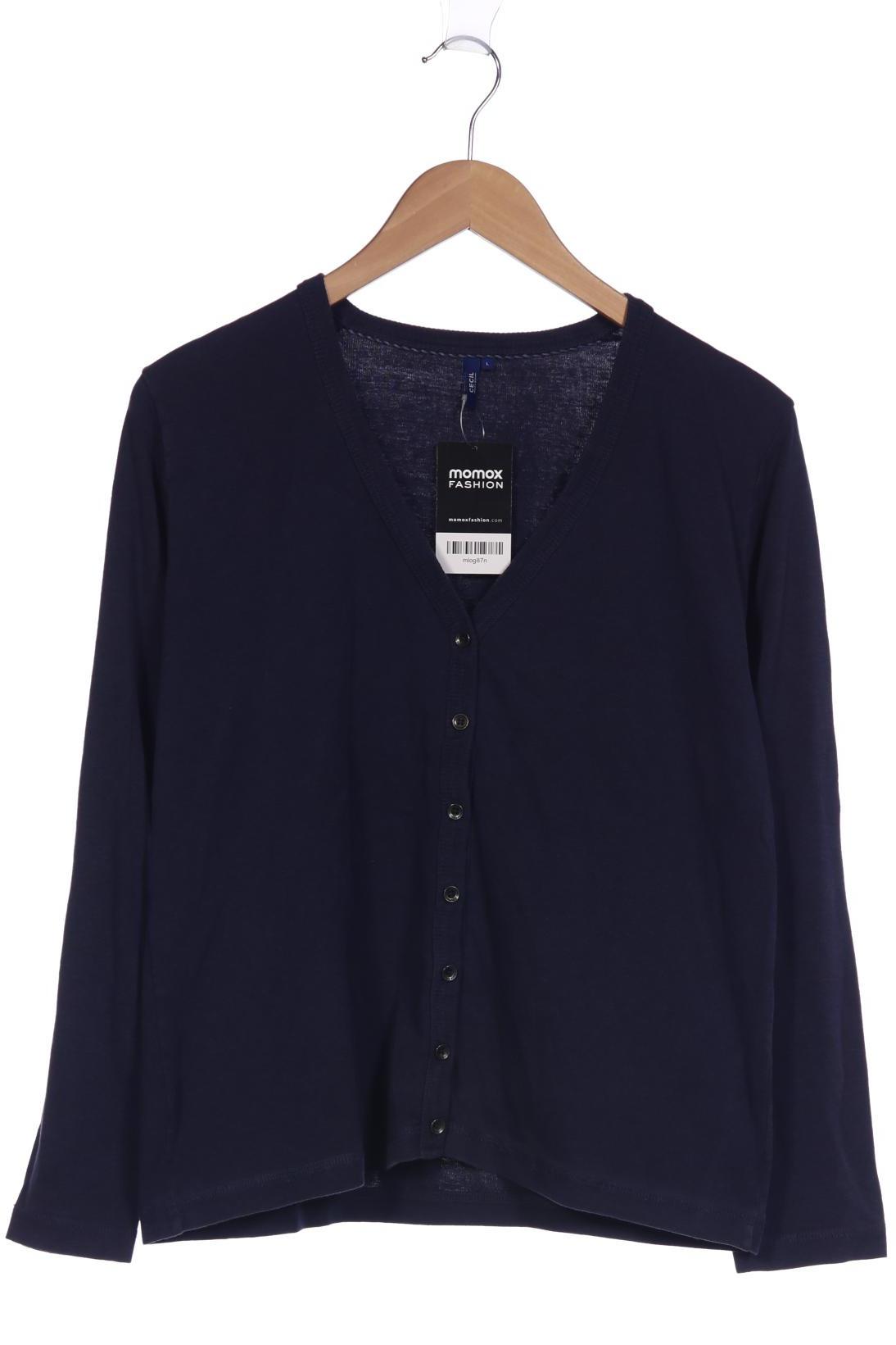 

CECIL Damen Strickjacke, marineblau